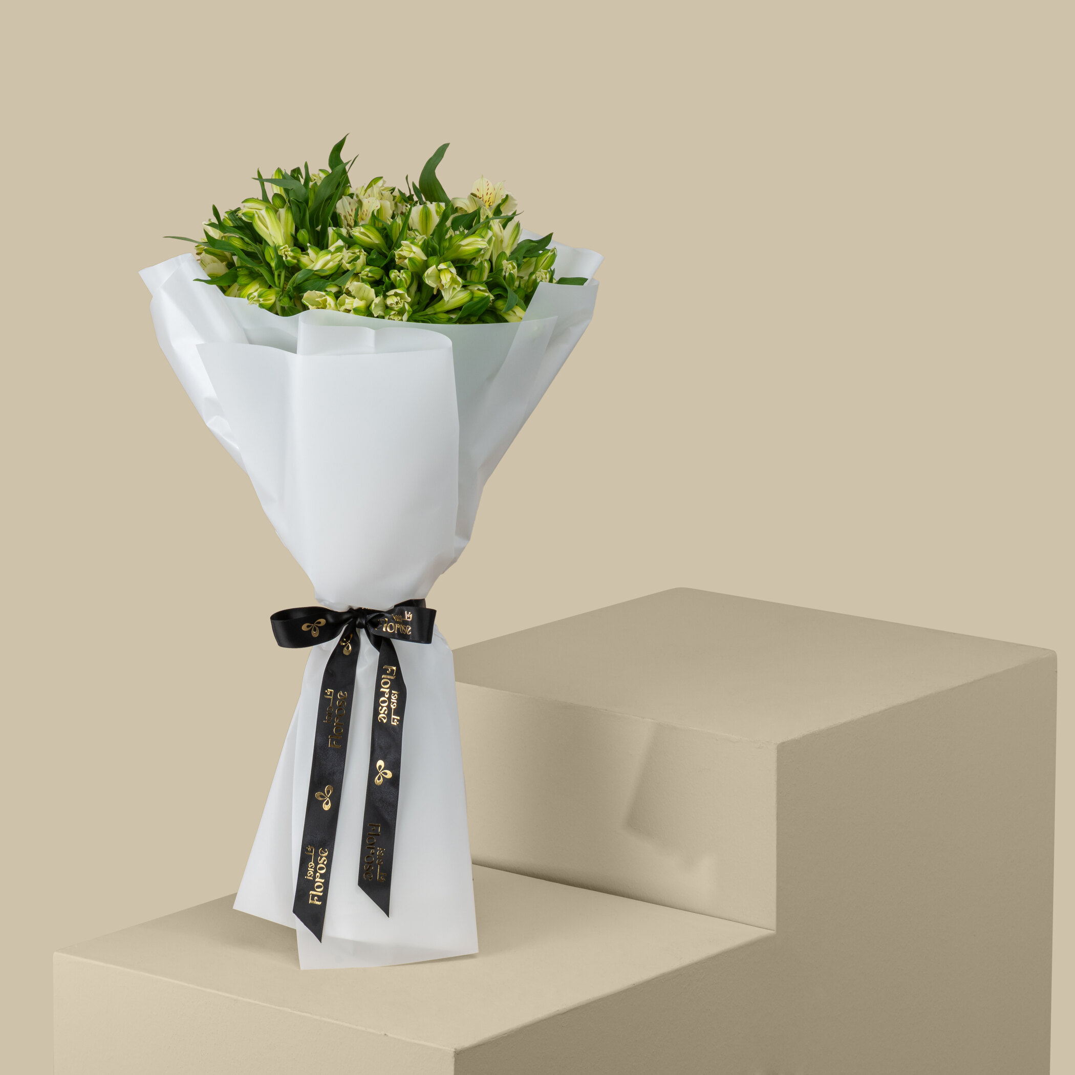 Alstroemeria White Bouquet Alstroemeria White Bouquet