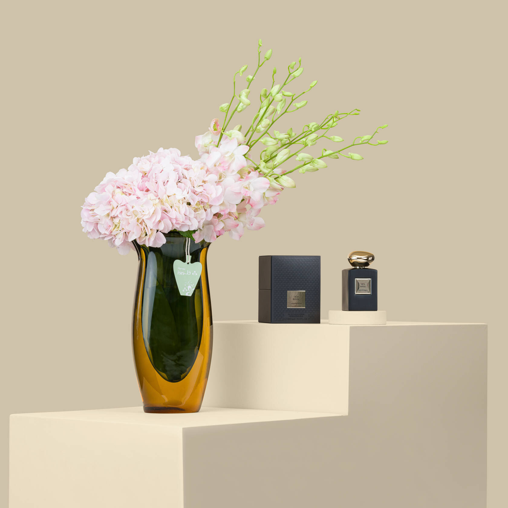 Giorgio Armani Oud Royal EDP | Pink Crown Vase Giorgio Armani Oud Royal EDP | Pink Crown Vase
