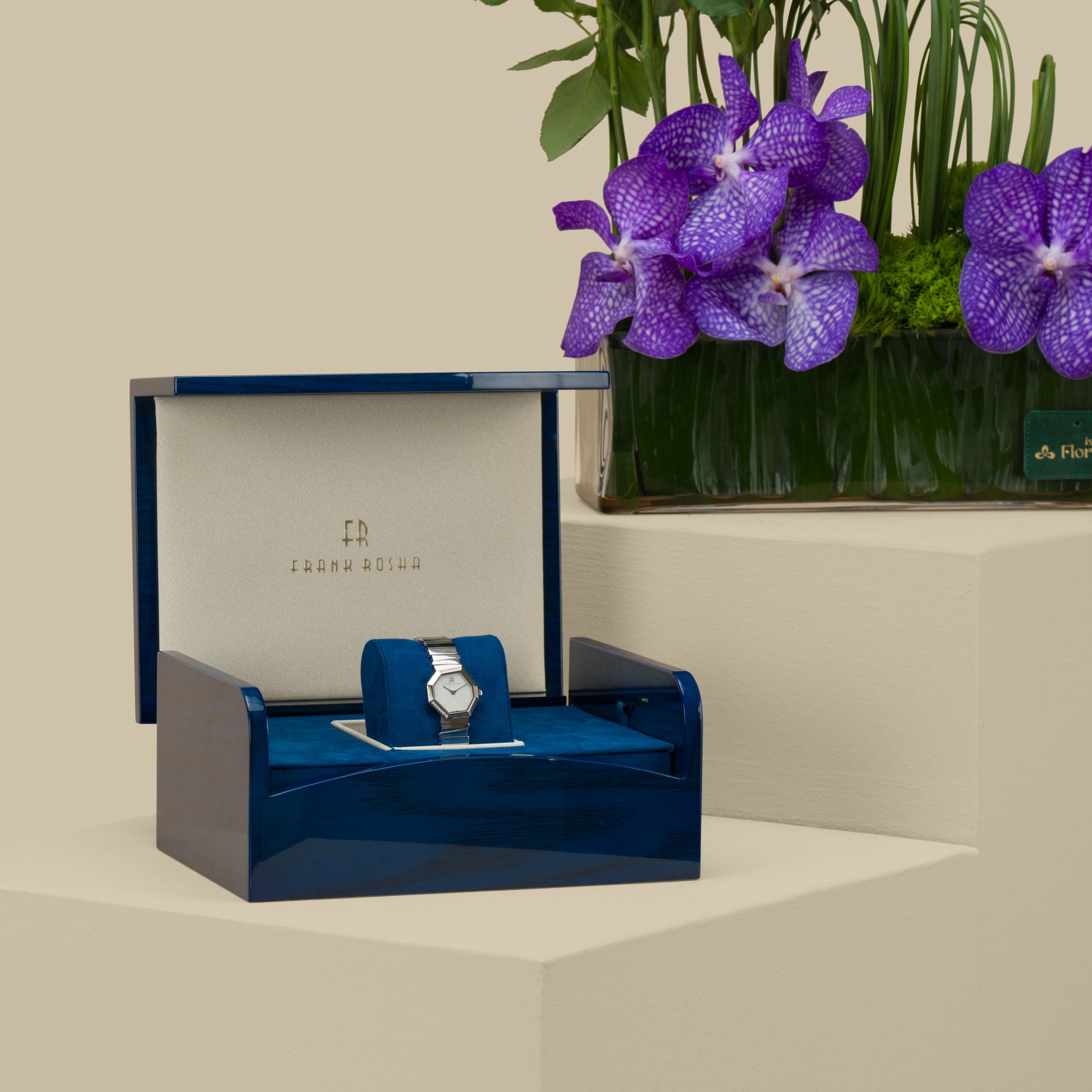 Frank Rosha Diamond Women's Watch | Extraordinary Mix Rec Vase Frank Rosha Diamond Women's Watch | Extraordinary Mix Rec Vase