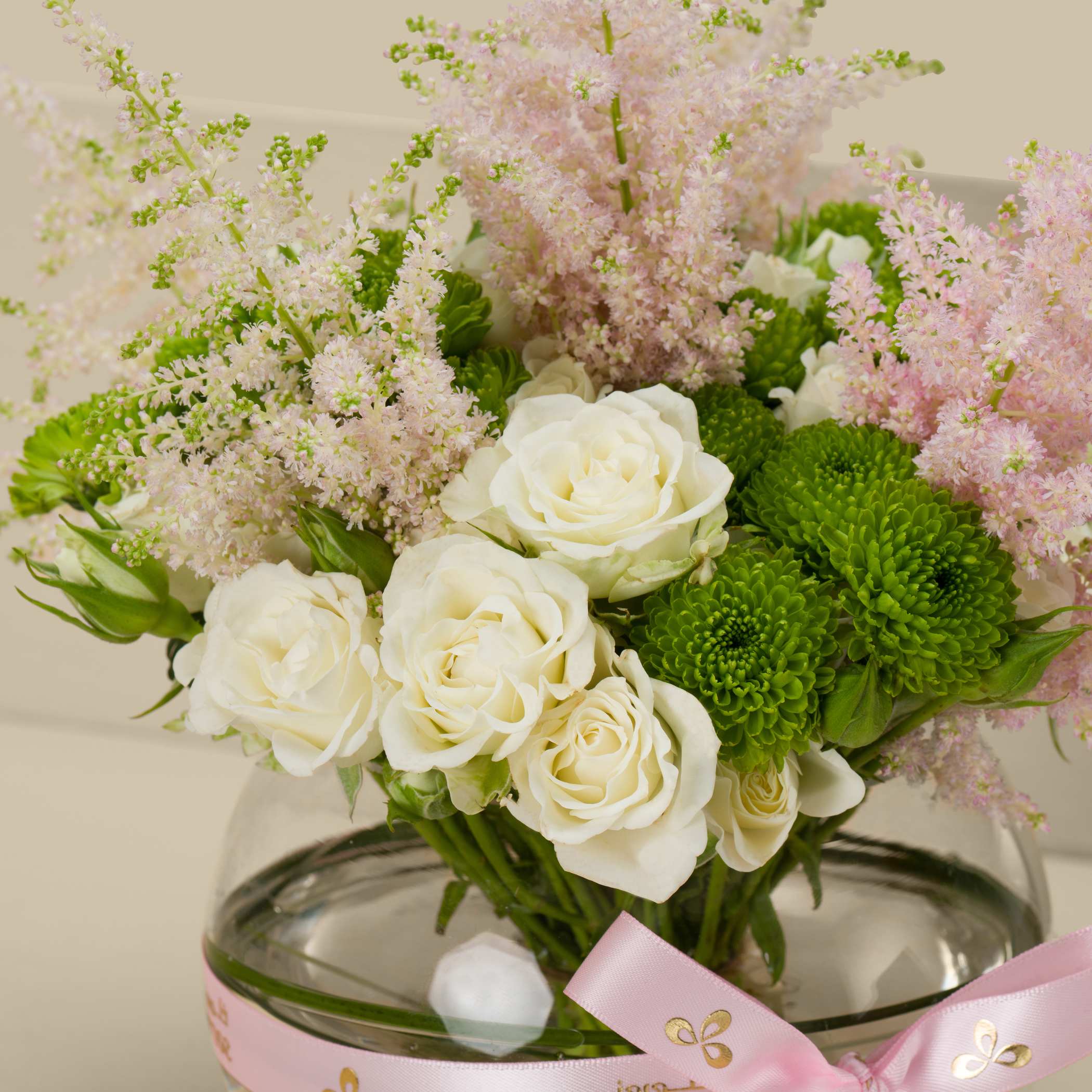 Floral Touch Round Vase Floral Touch Round Vase
