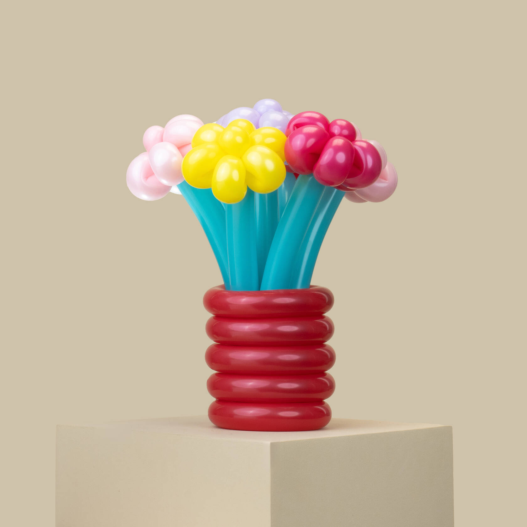 Floral Bouquet Balloons Set Floral Bouquet Balloons Set