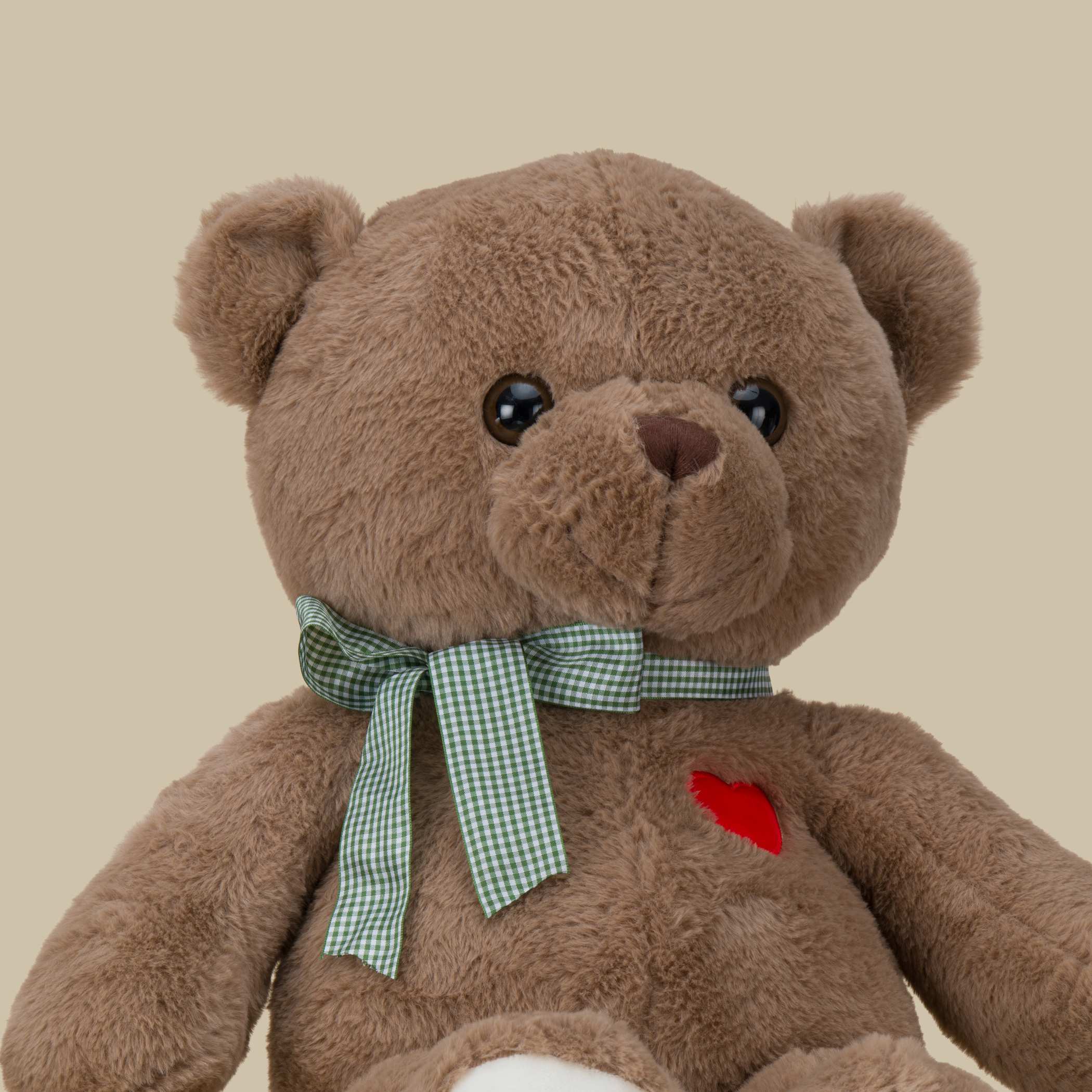 Gray Teddy Bear With Fionkah | 70 cm Gray Teddy Bear With Fionkah | 70 cm