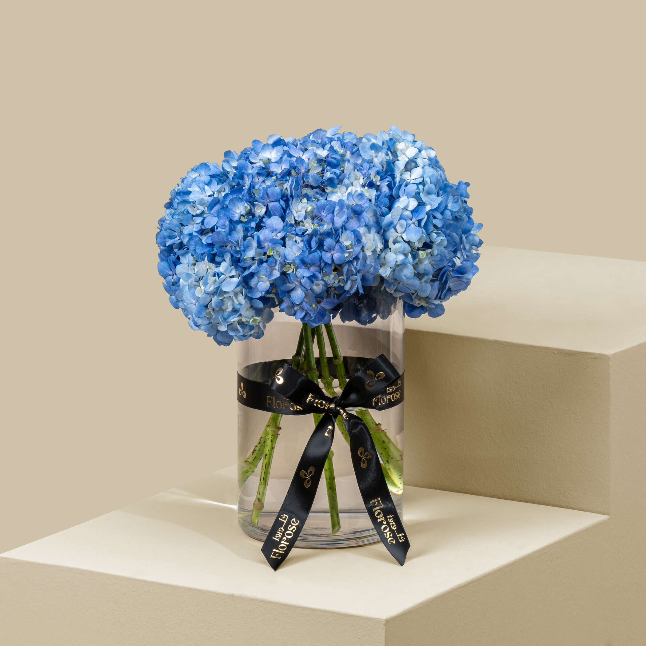 Dark Blue Hydrangea Vase Dark Blue Hydrangea Vase