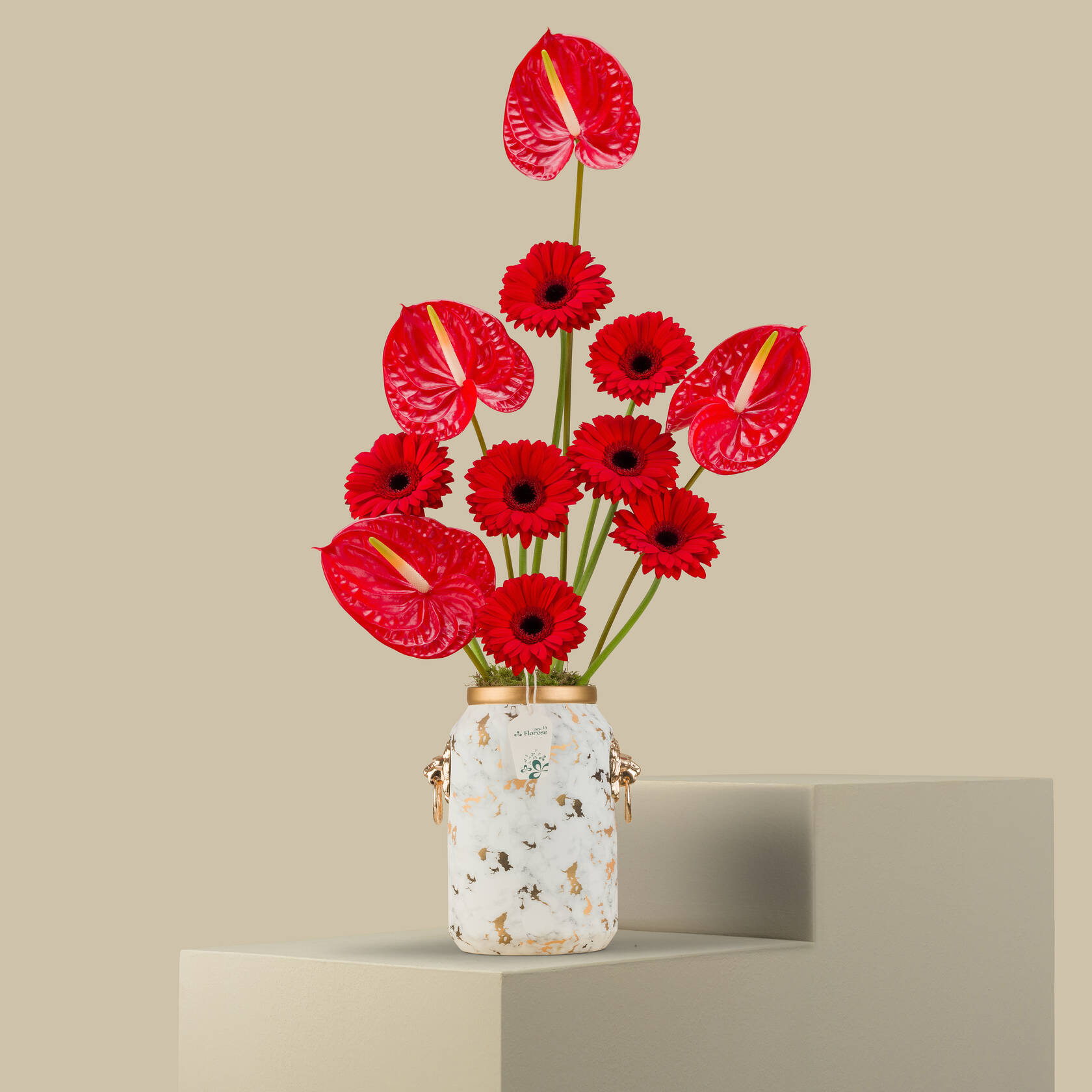 Red Twilight Premium Vase Red Twilight Premium Vase