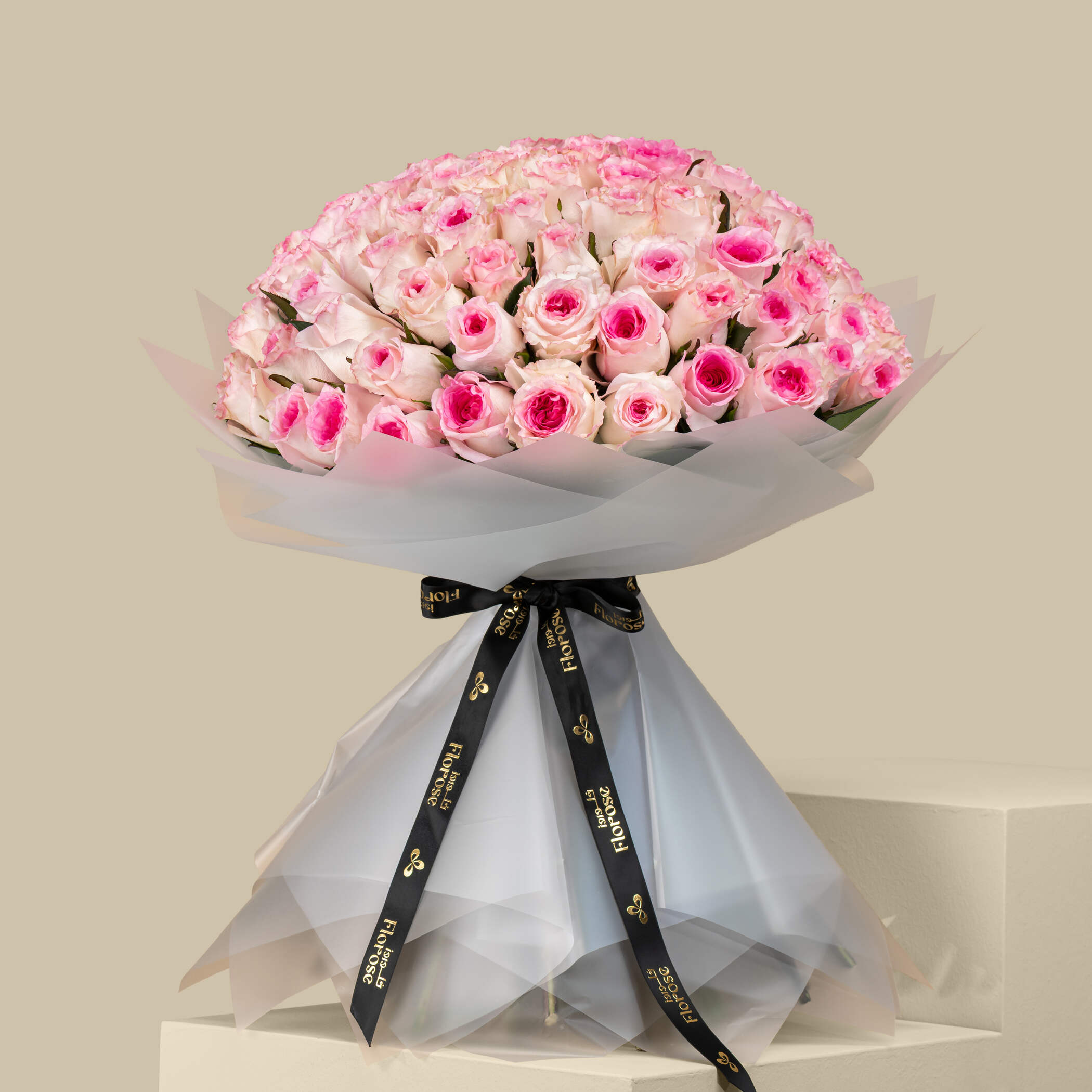Beautiful Rose Bouquet Pink | 100 Flowers Beautiful Rose Bouquet Pink | 100 Flowers