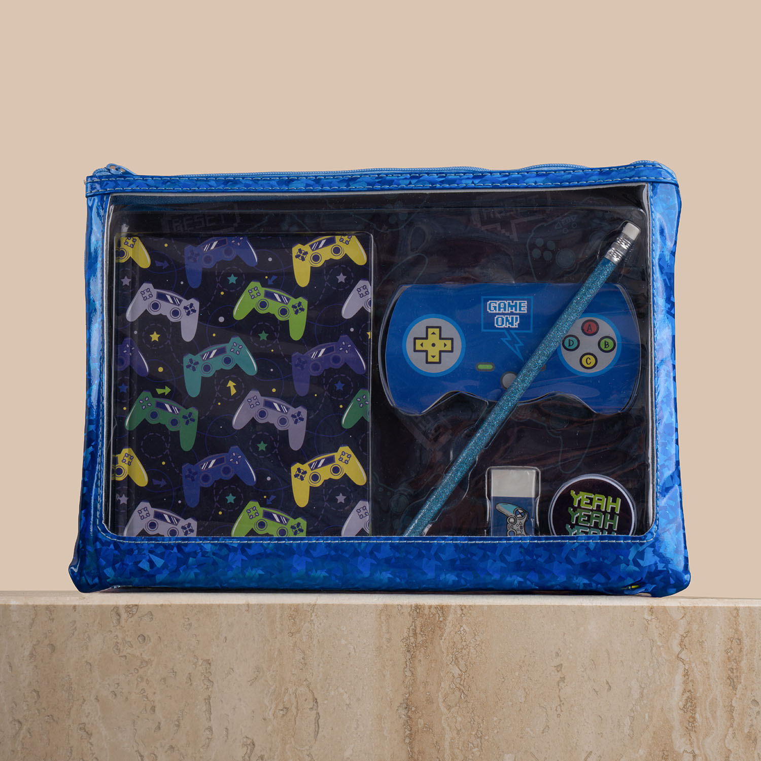 Jarir Back To School Set - Blue | Joyful Basket Jarir Back To School Set - Blue | Joyful Basket