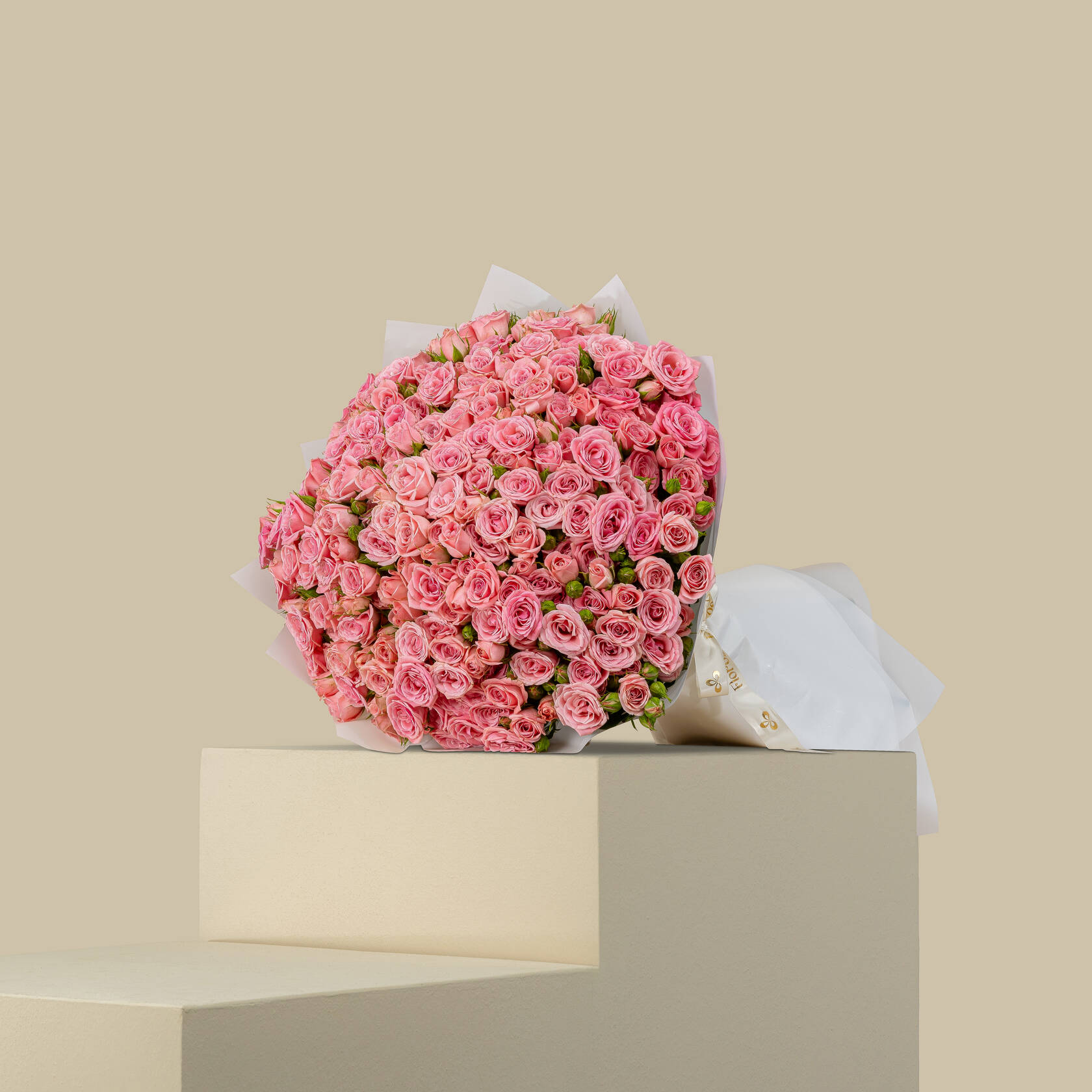 Sparkling Spray Rose Bouquet Pink | 50 Flowers Sparkling Spray Rose Bouquet Pink | 50 Flowers