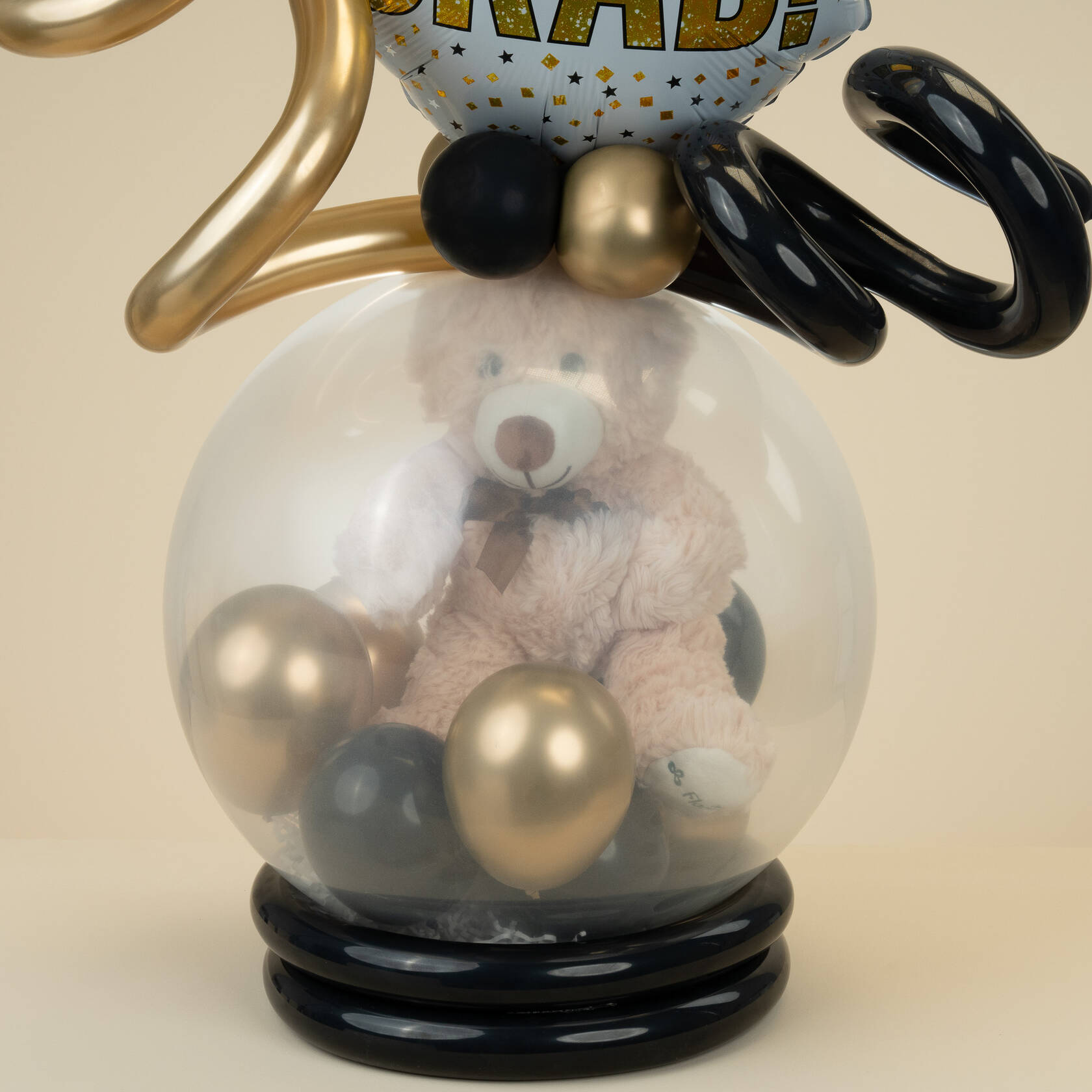 Graduation Balloons Set With Teddy Bear Graduation Balloons Set With Teddy Bear