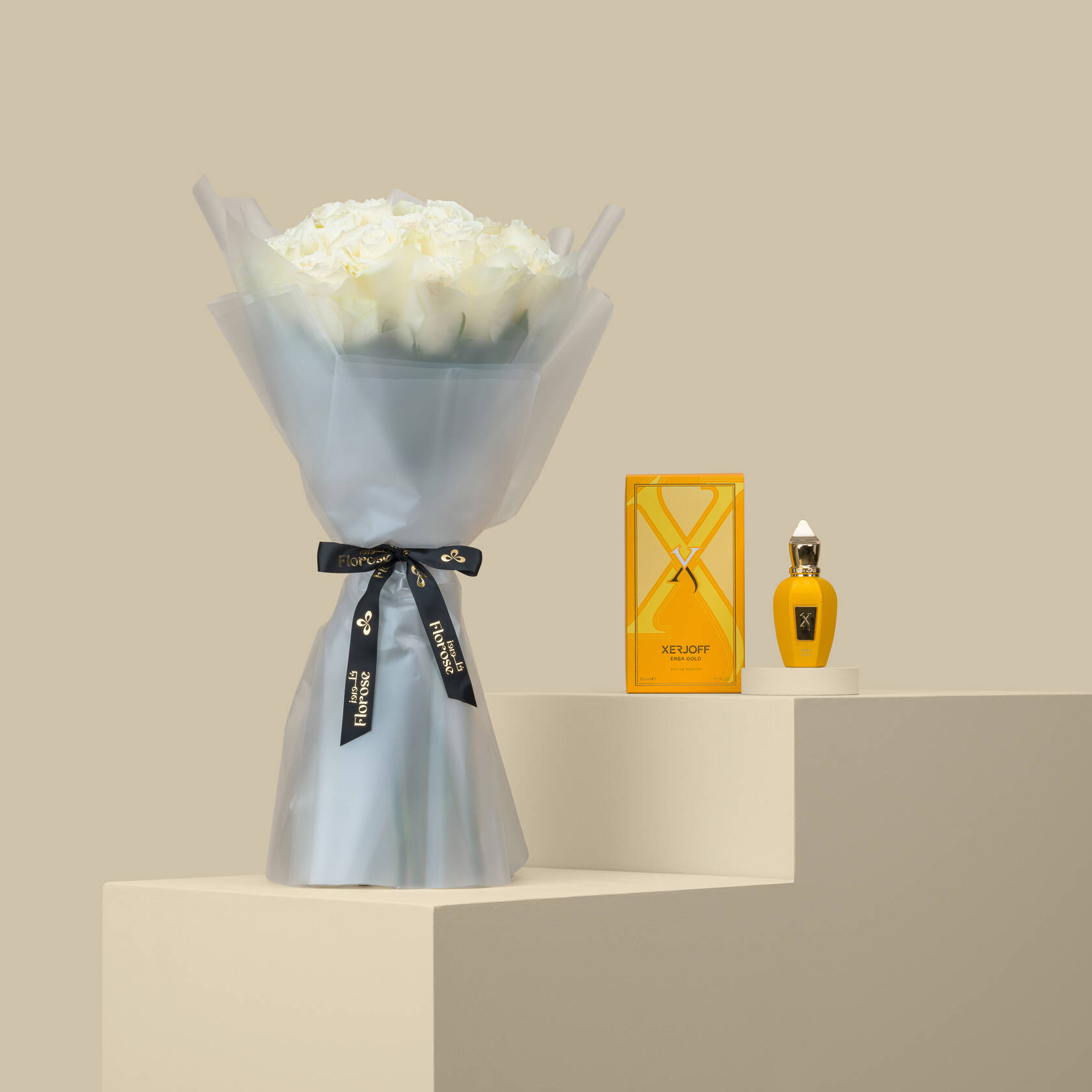 عطر إيربا جولد 50 مل زيرجوف | باقة الروز الأبيض عطر إيربا جولد 50 مل زيرجوف | باقة الروز الأبيض