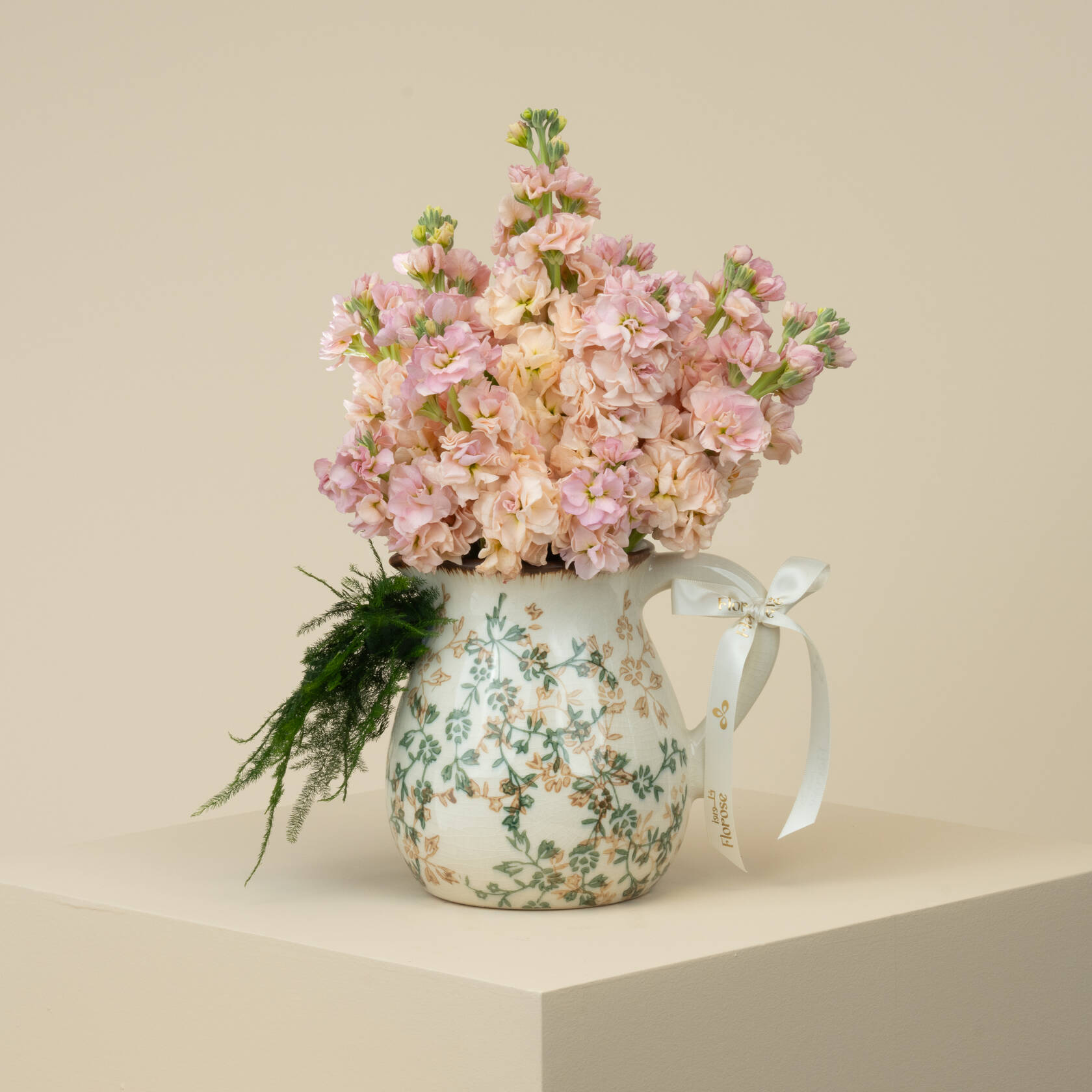 Premium Vase of Pink Charm Premium Vase of Pink Charm