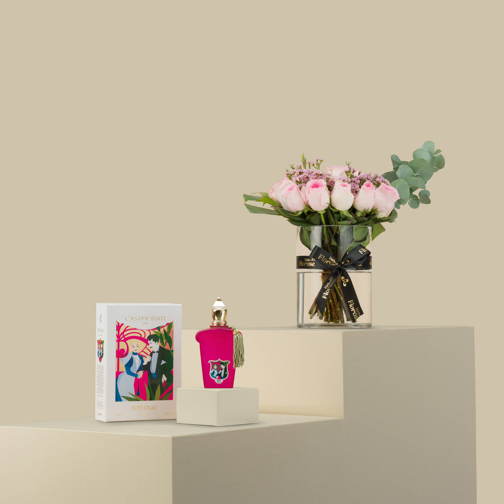 Casamorati Gran Ballo EDP | Classic Pink Vase Casamorati Gran Ballo EDP | Classic Pink Vase