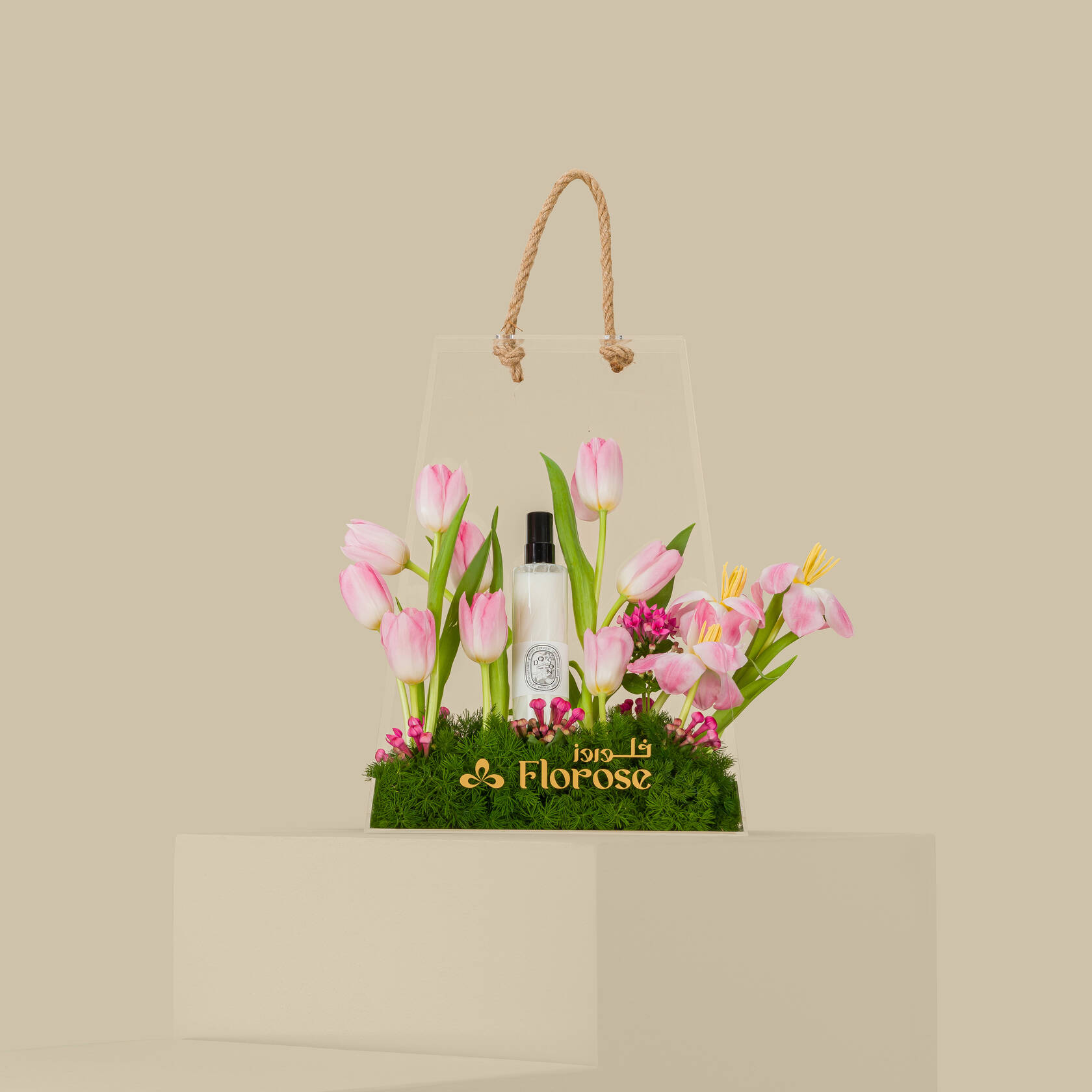 Diptyque Do Son Body Mist | Pink Joy Acrylic Bag Diptyque Do Son Body Mist | Pink Joy Acrylic Bag