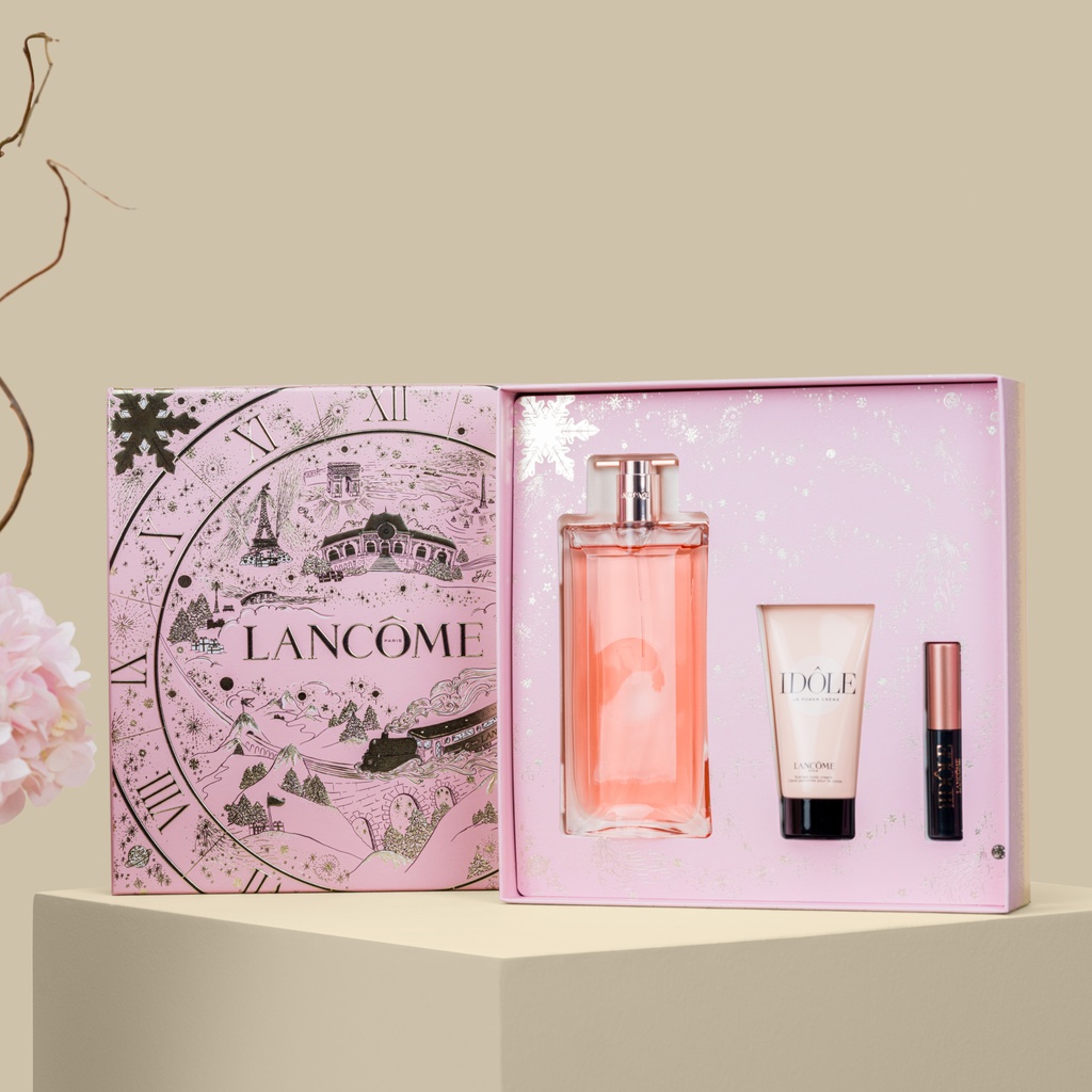 Lancôme Idôle 3-Piece Gift Set | Touch Of Roses Box Lancôme Idôle 3-Piece Gift Set | Touch Of Roses Box