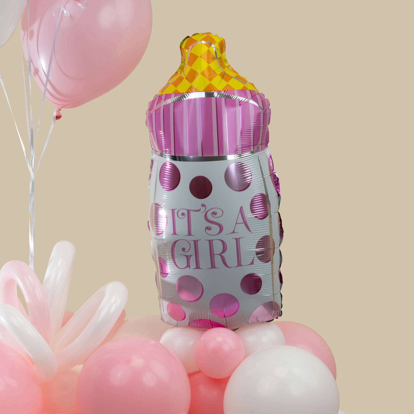 Newborn Girl Balloons Set Newborn Girl Balloons Set