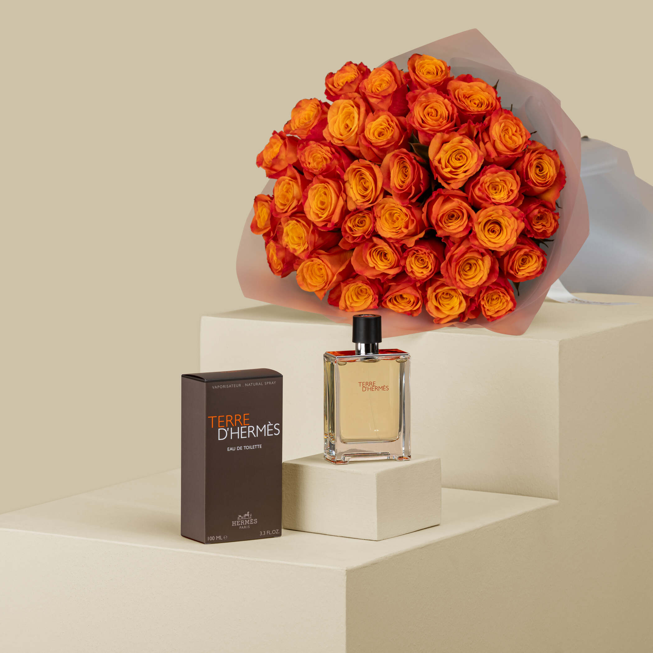 عطر تير دي هيرمس هيرمس | باقة 35 جوري برتقالي عطر تير دي هيرمس هيرمس | باقة 35 جوري برتقالي