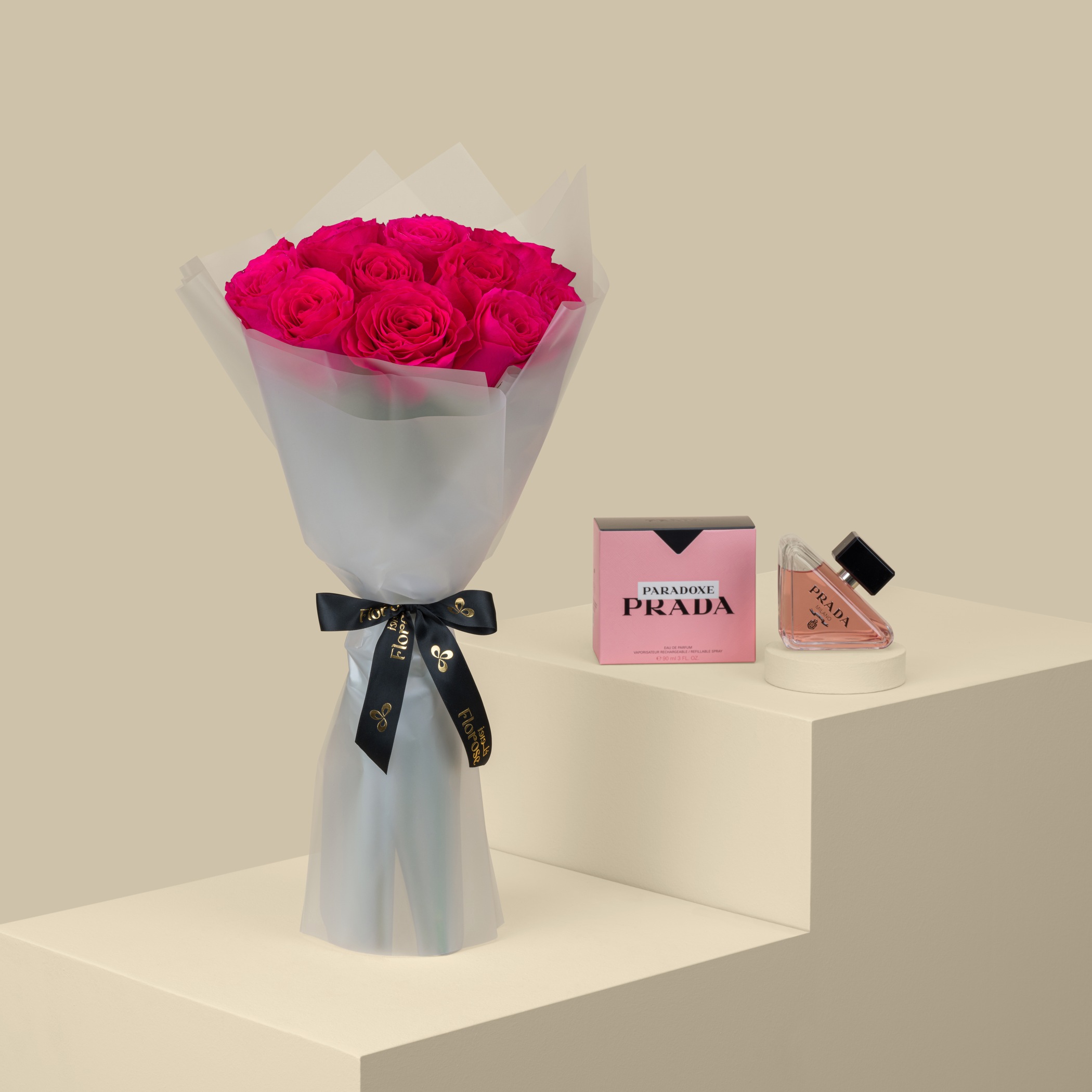 Prada Paradoxe EDP | Fuchsia Rose Bouquet Prada Paradoxe EDP | Fuchsia Rose Bouquet