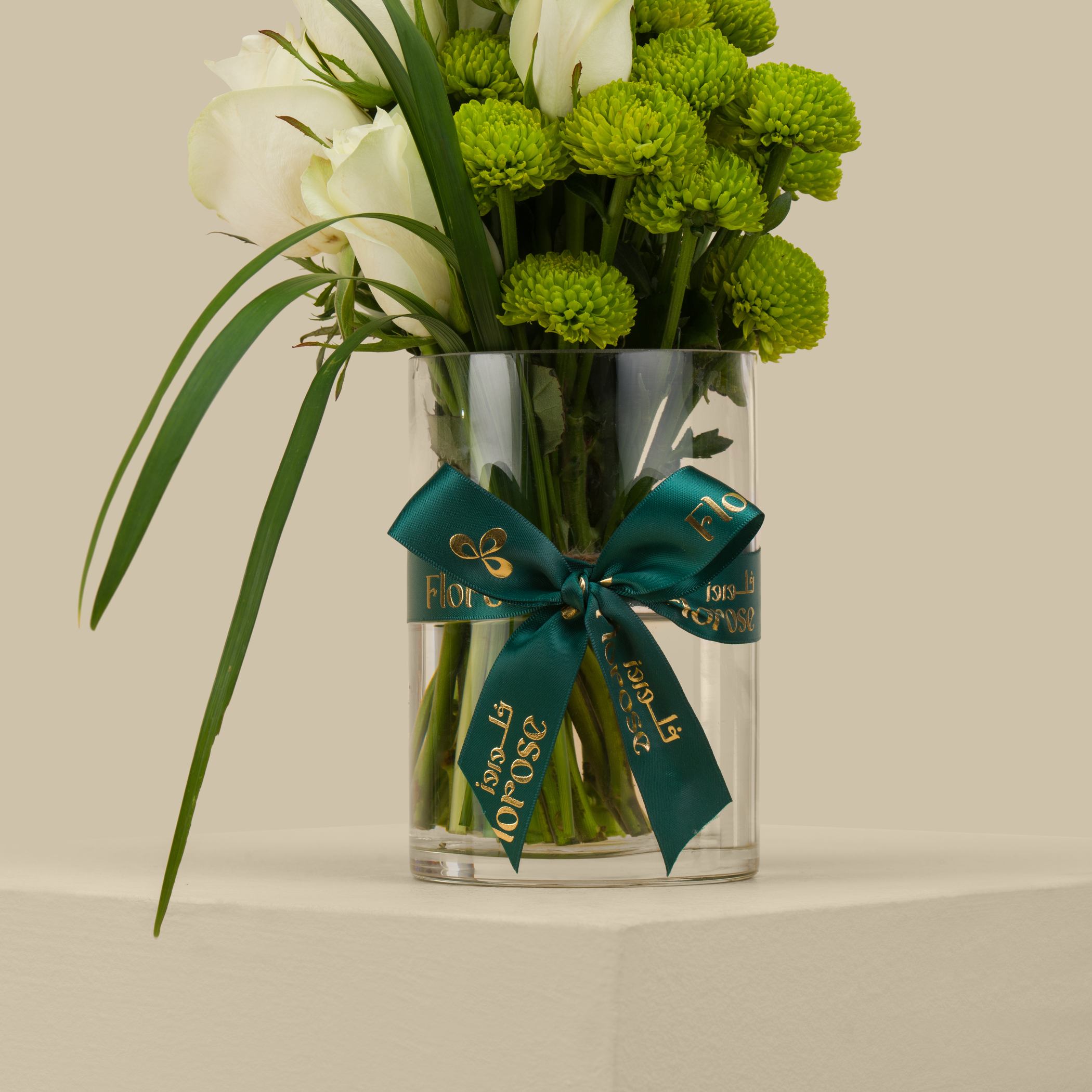 Chocolate Patchi Round | Vanilla Vase Chocolate Patchi Round | Vanilla Vase