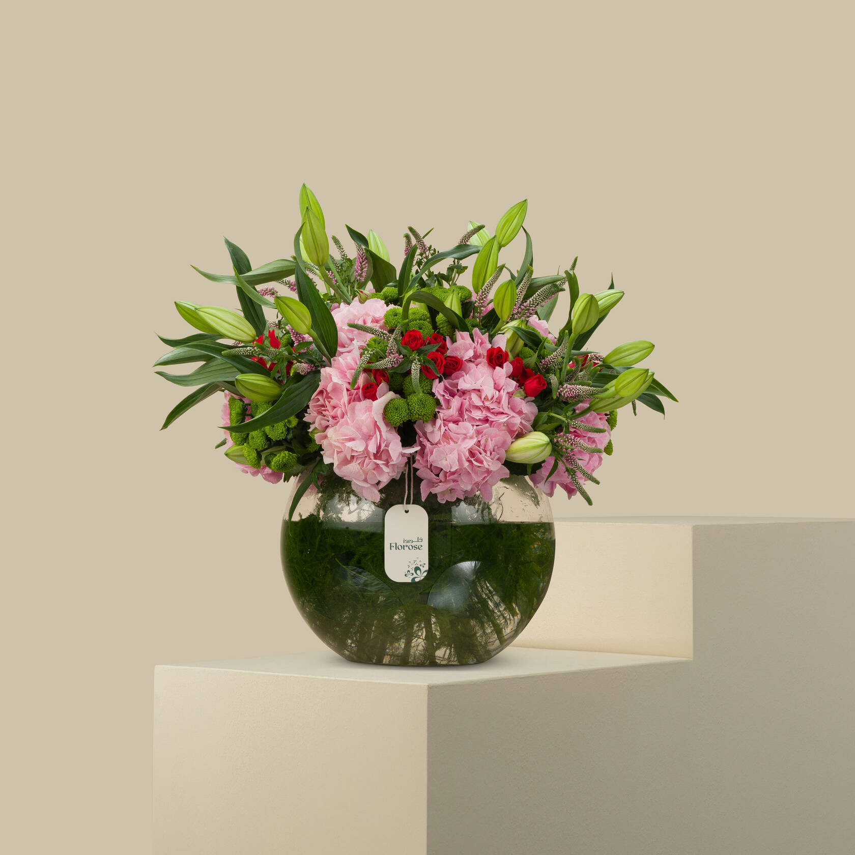 Spring Dew Round Vase Spring Dew Round Vase