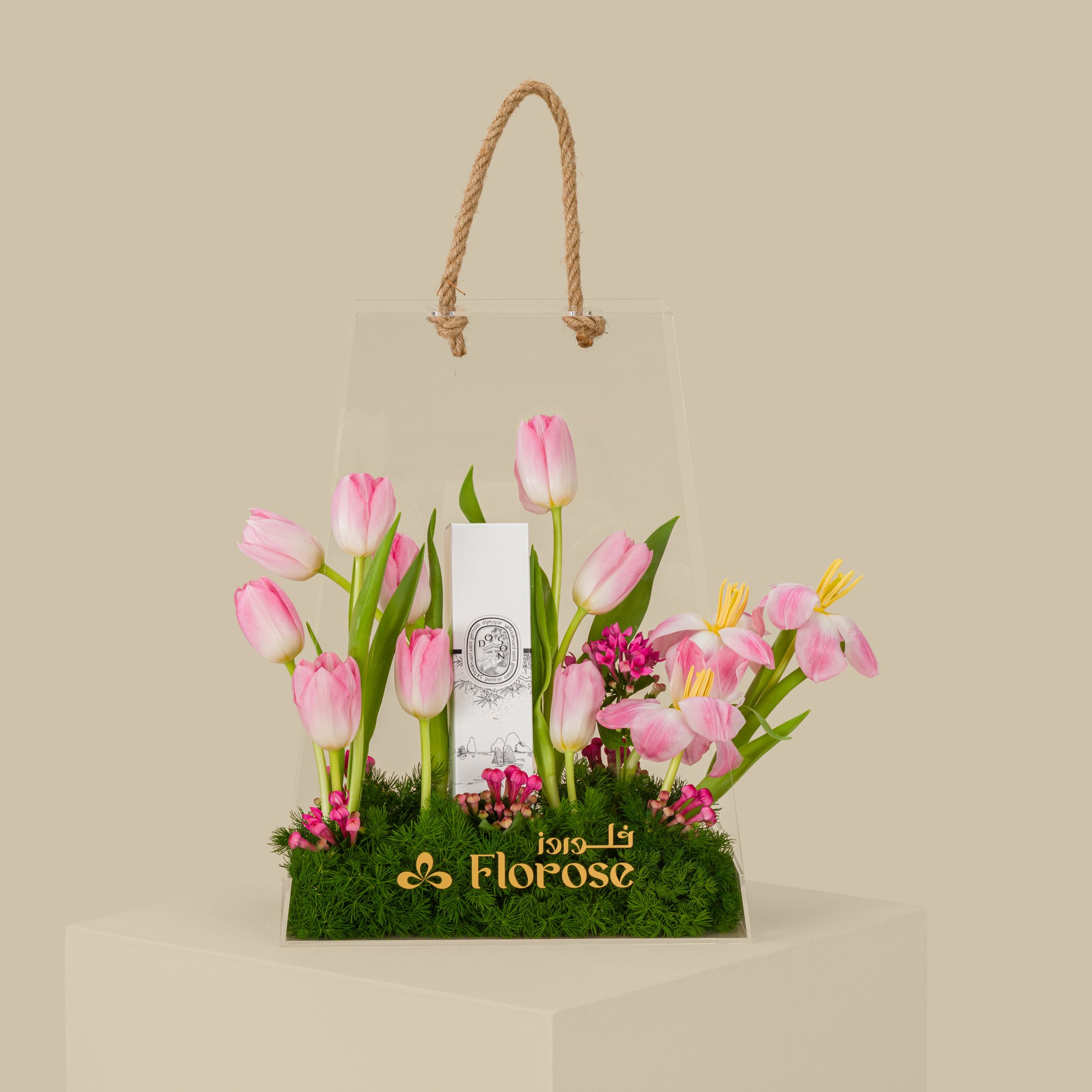 Diptyque Do Son Body Mist | Pink Joy Acrylic Bag Diptyque Do Son Body Mist | Pink Joy Acrylic Bag