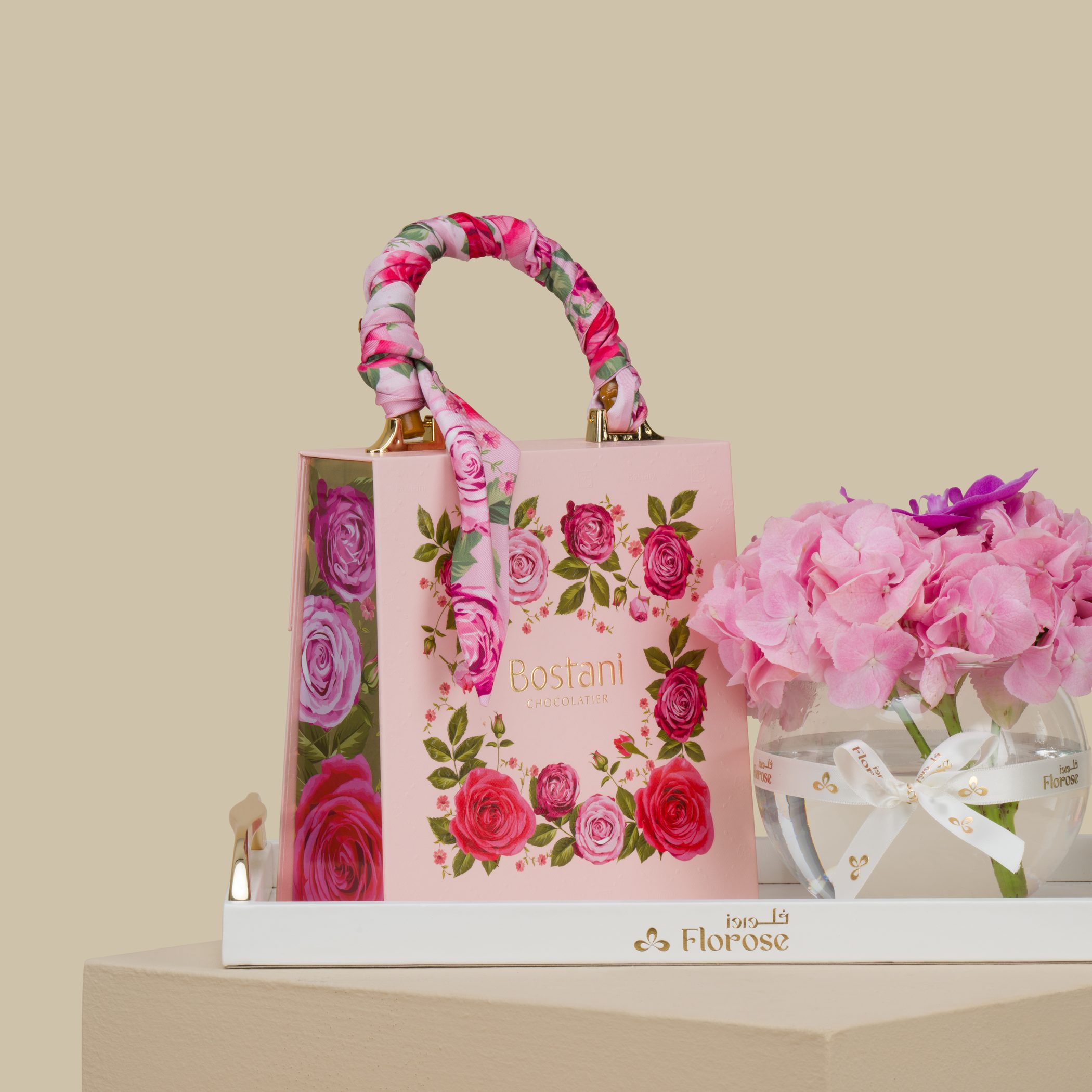 Bostani Large Box Of Roses Chocolate Bag | Vase Tender With Congratulation For Congratulations Topper Bostani Large Box Of Roses Chocolate Bag | Vase Tender With Congratulation For Congratulations Topper