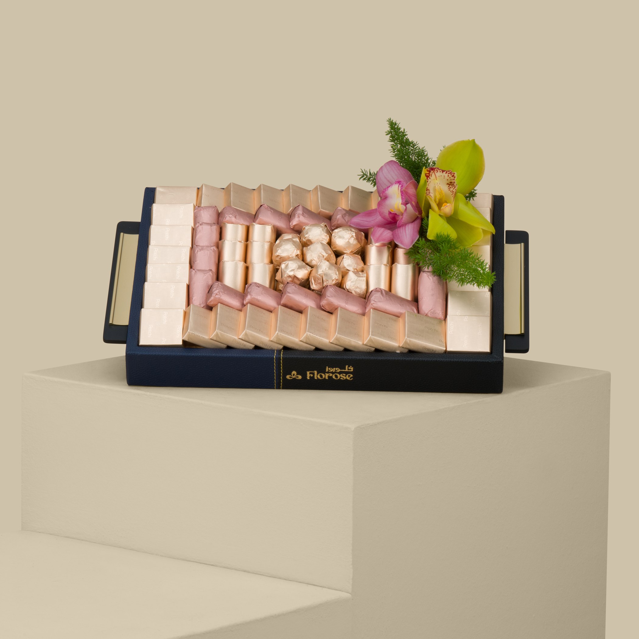 Patchi Luxury Tray 75 Chocolates | Delicate Flower Patchi Luxury Tray 75 Chocolates | Delicate Flower