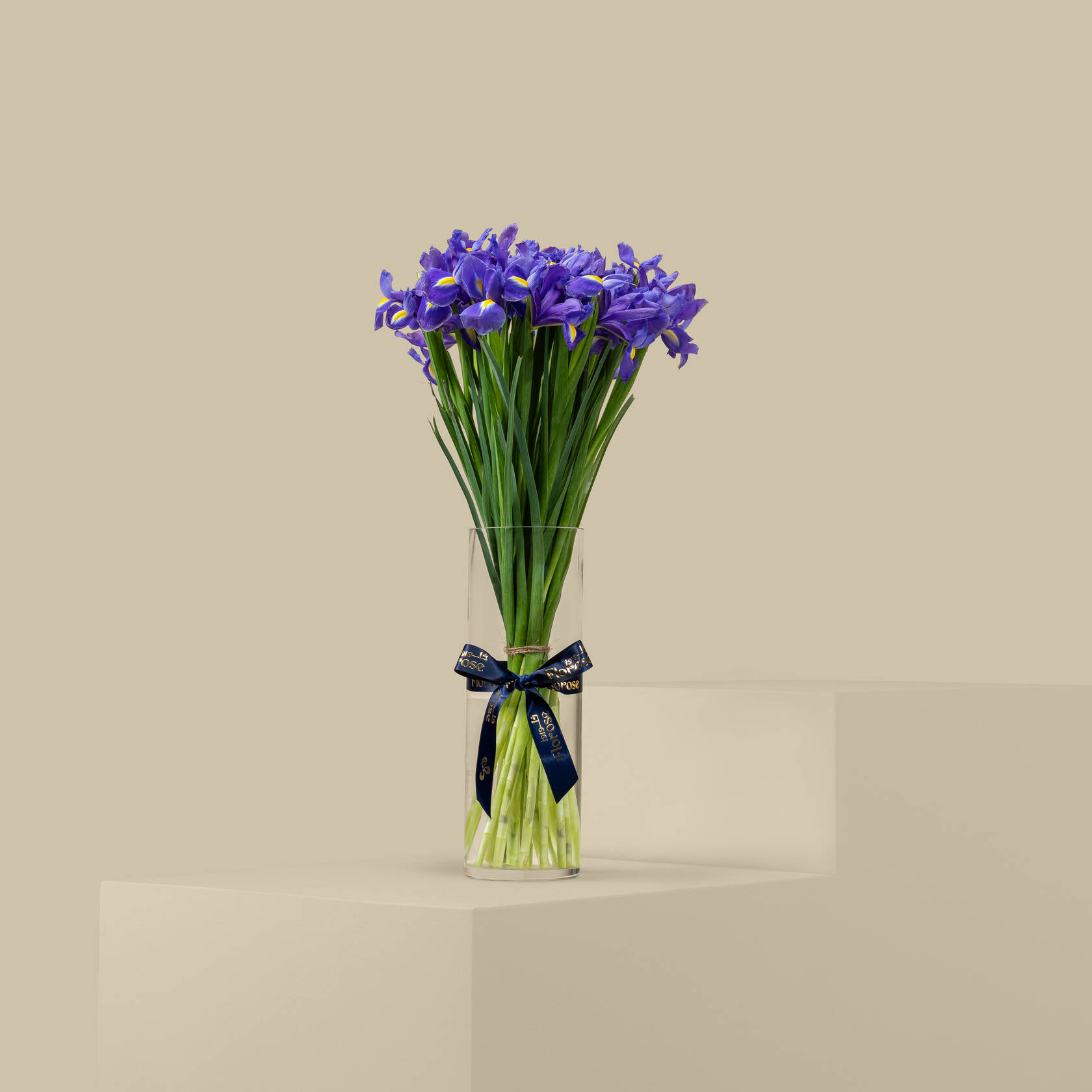 Blue Iris Vase Blue Iris Vase