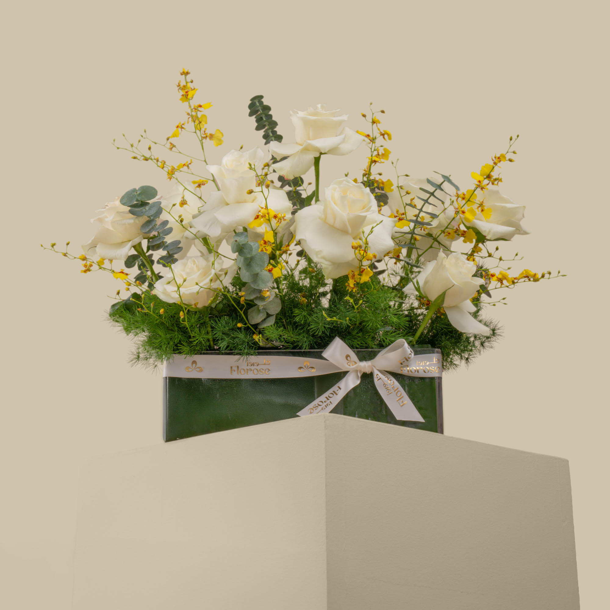 Dazzling Serenity Rec Vase Dazzling Serenity Rec Vase