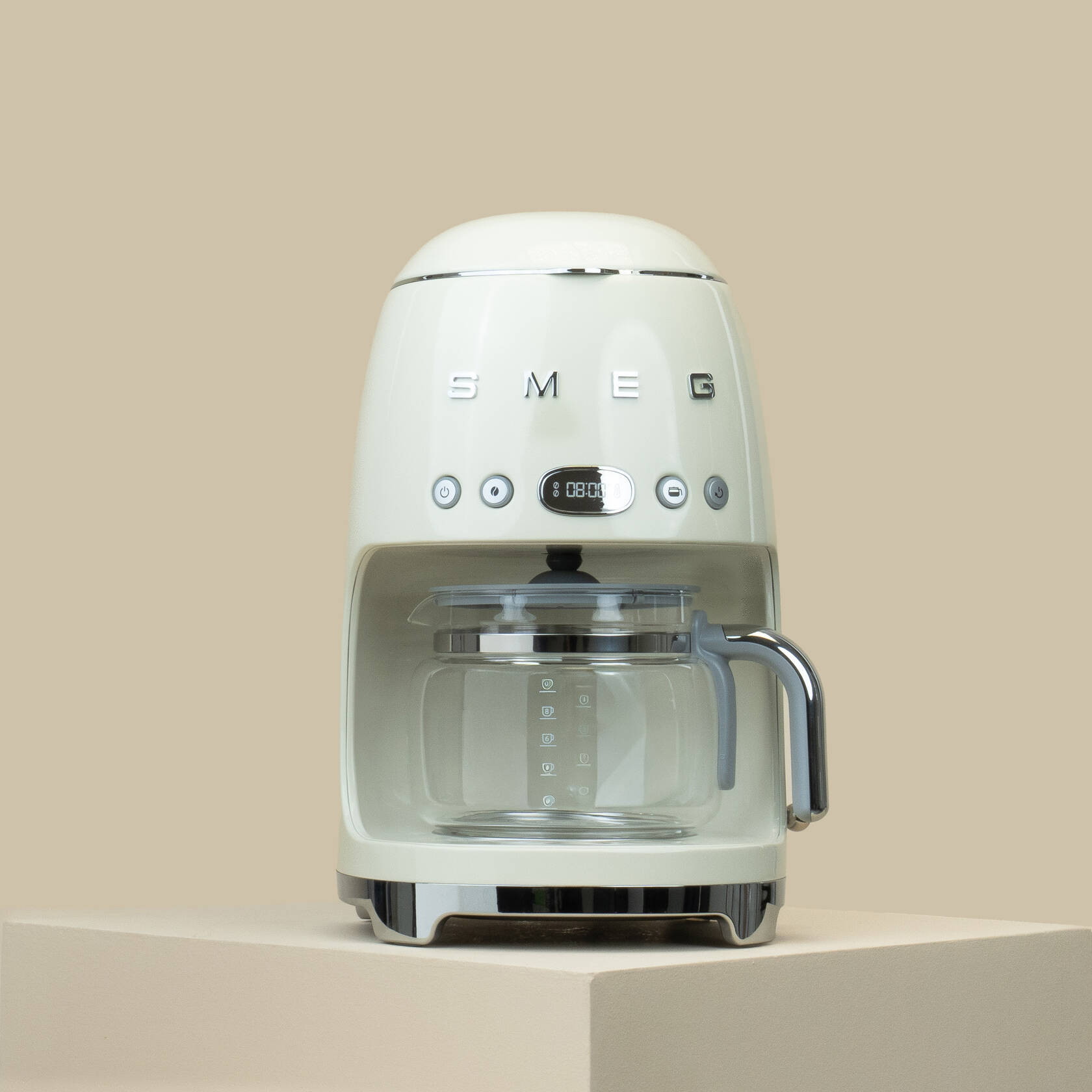 Smeg 50's Style Drip Filter Coffee Machine Cream | Dew Bouquet Smeg 50's Style Drip Filter Coffee Machine Cream | Dew Bouquet
