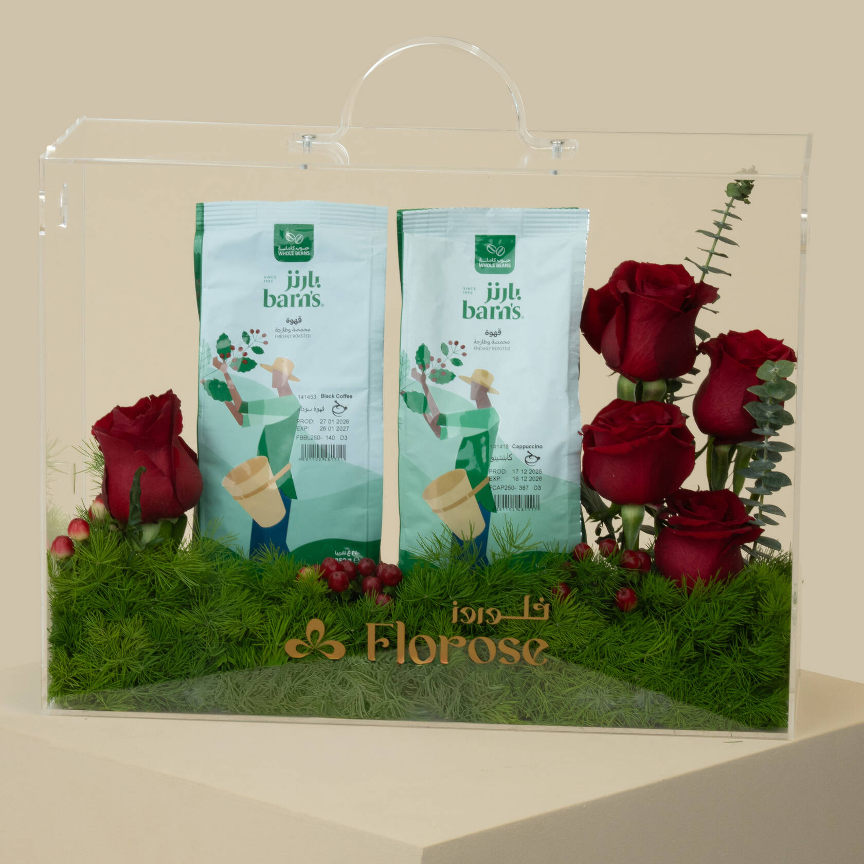 Barn’s Coffee Set | Love Blooms Acrylic Bag Barn’s Coffee Set | Love Blooms Acrylic Bag