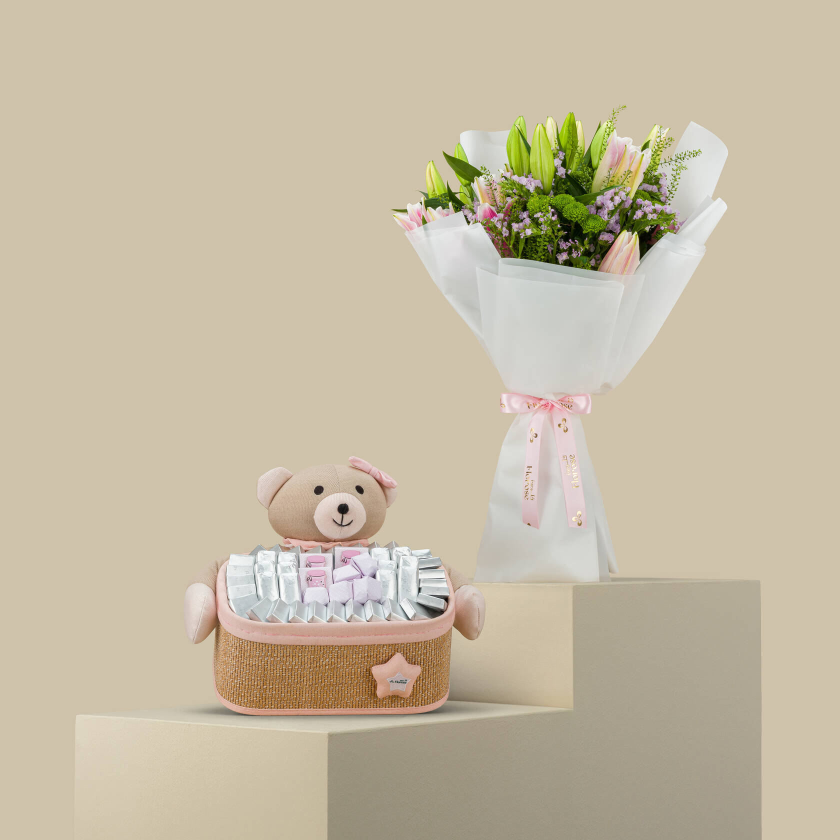 Patchi Chocolate| Blushing Petals Bouquet Patchi Chocolate| Blushing Petals Bouquet