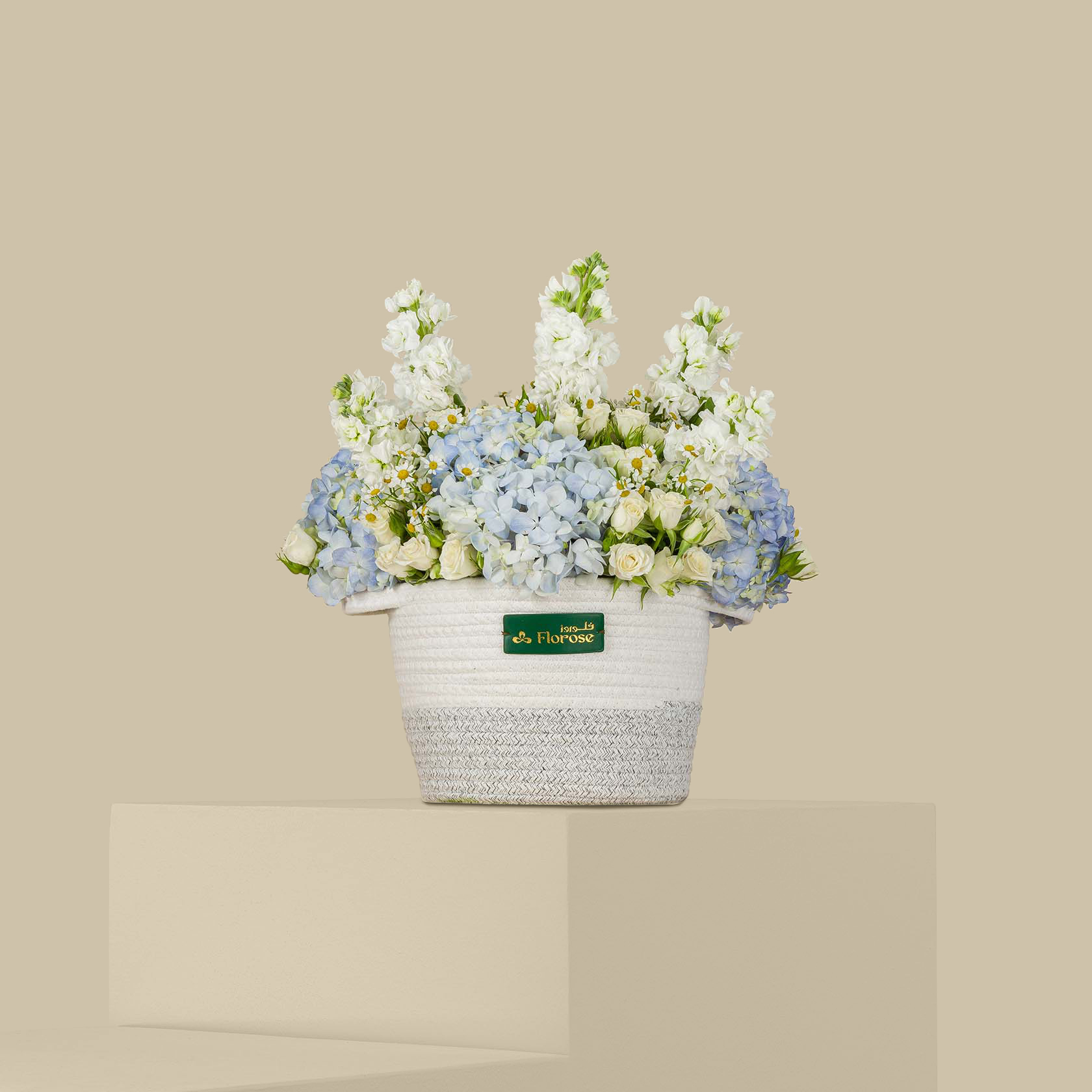 Snowy Breeze Basket Snowy Breeze Basket