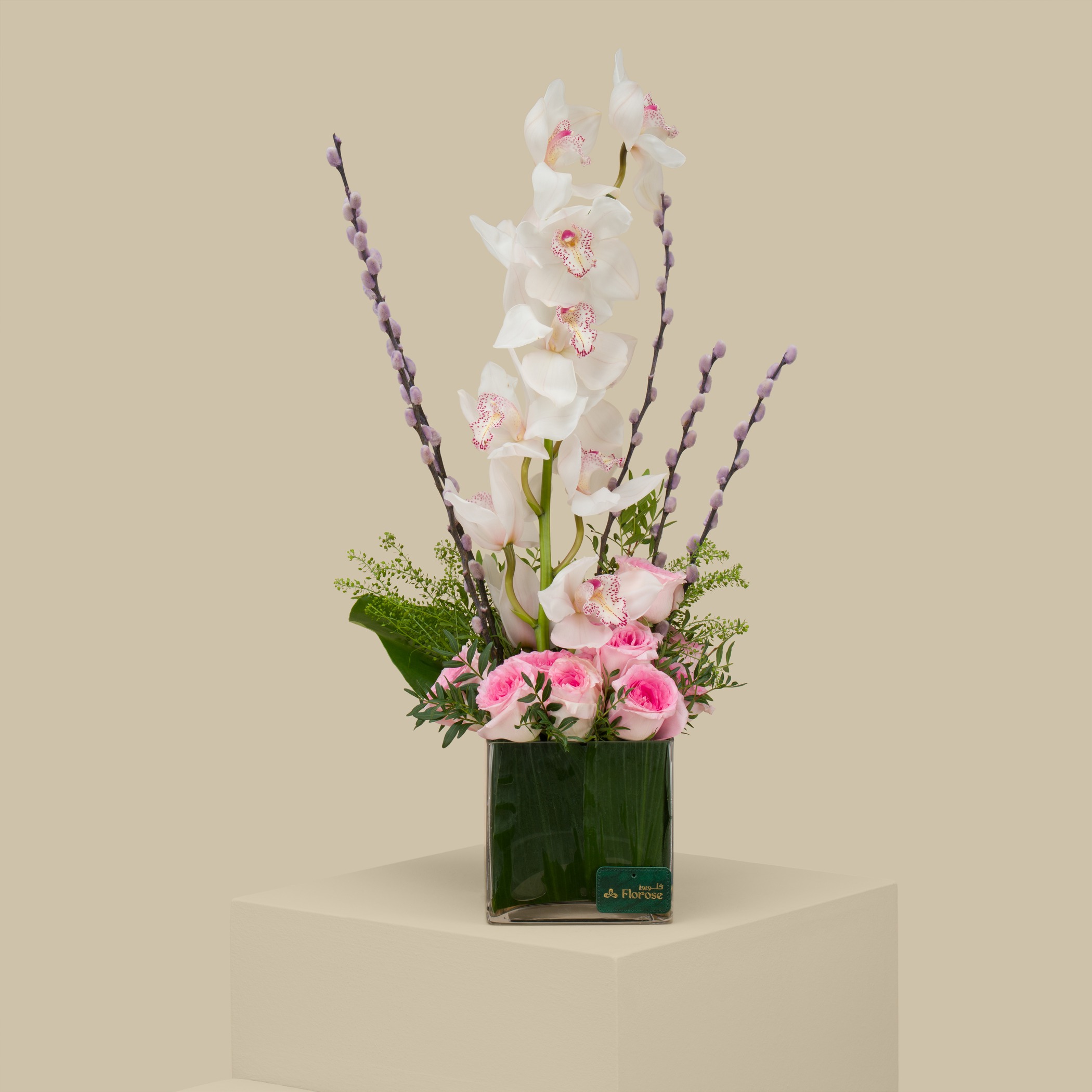 Petal Dance Square Vase Petal Dance Square Vase
