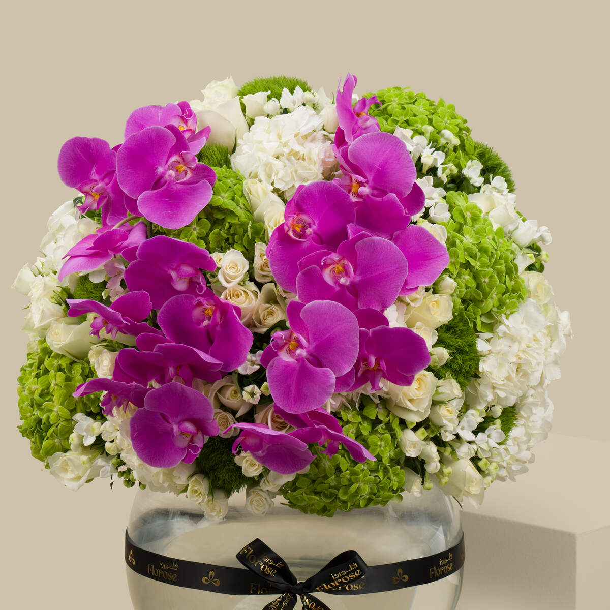 مزهرية دائرية زمردة مزهرية دائرية زمردة