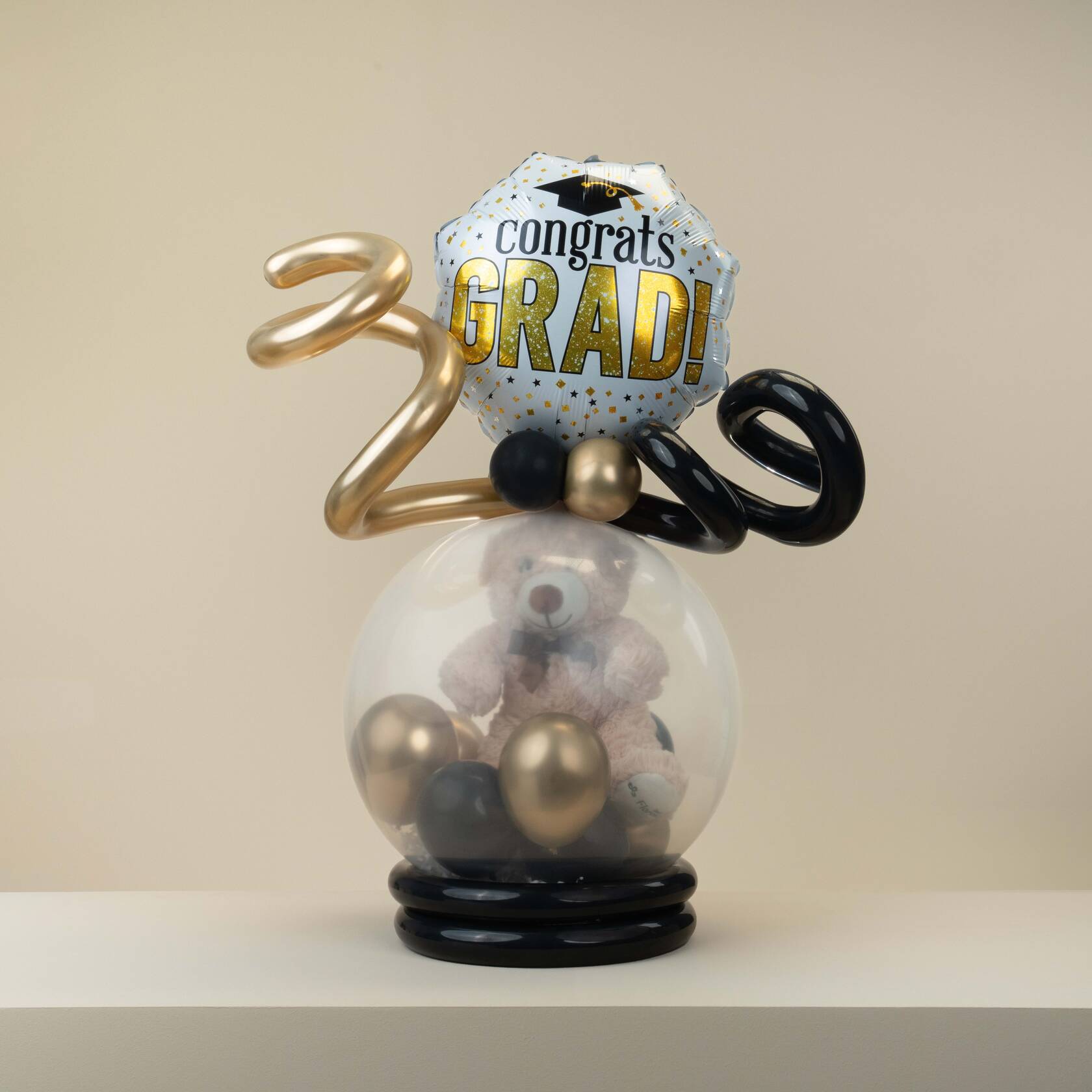Graduation Balloons Set With Teddy Bear Graduation Balloons Set With Teddy Bear