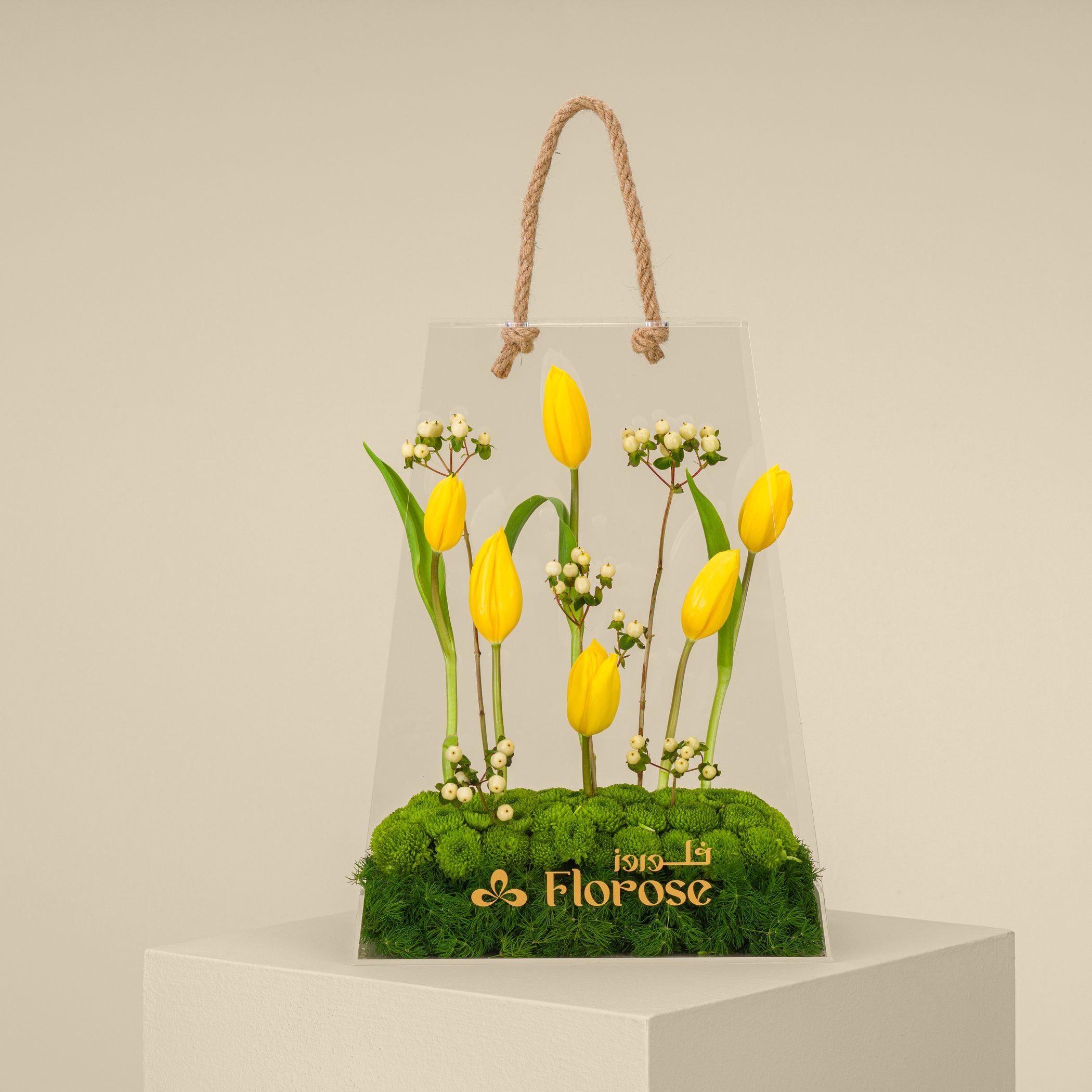 Acrylic Bag Auric Bloom Acrylic Bag Auric Bloom