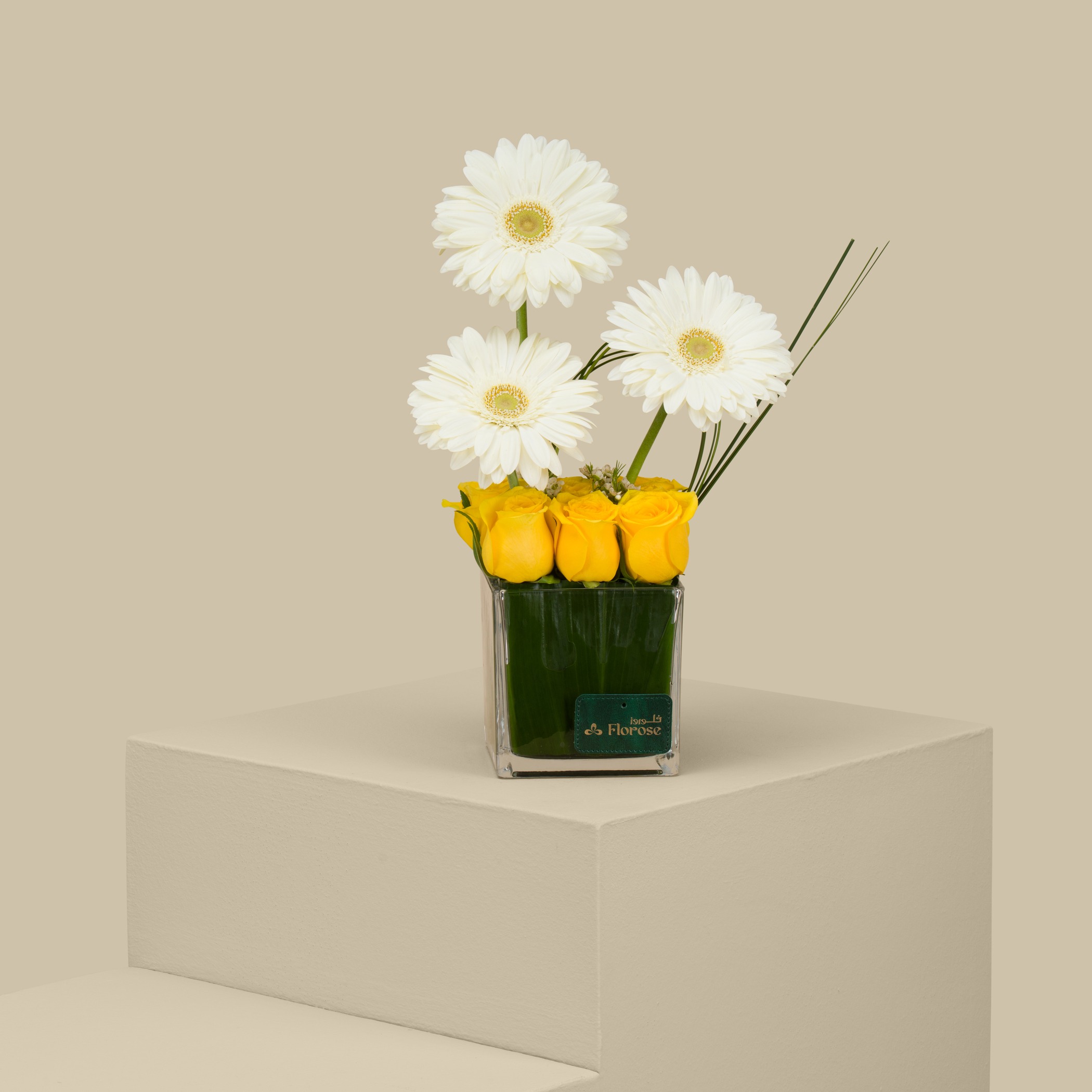 Solis Touch Square Vase Solis Touch Square Vase