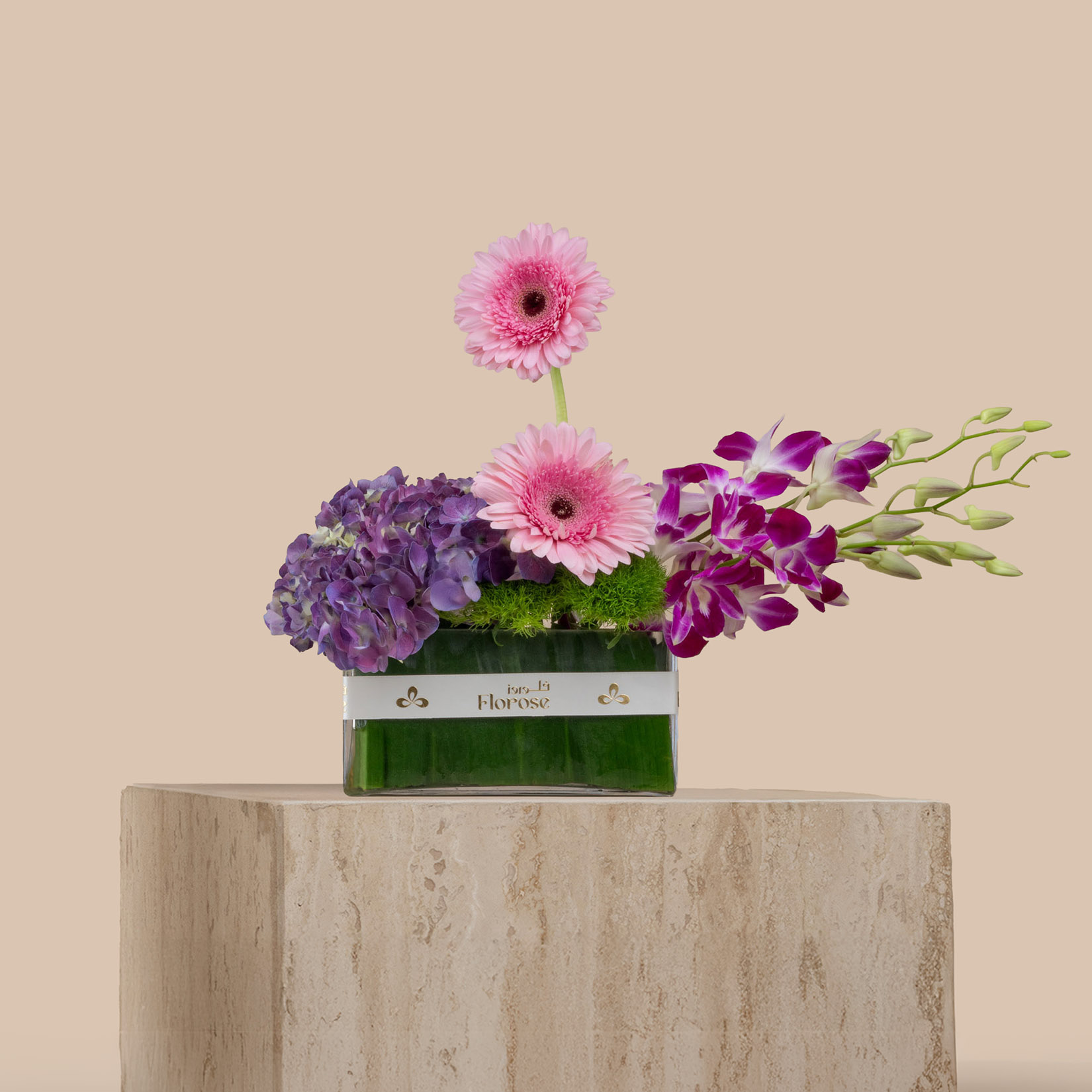 Sweet Medley Rec Vase Sweet Medley Rec Vase