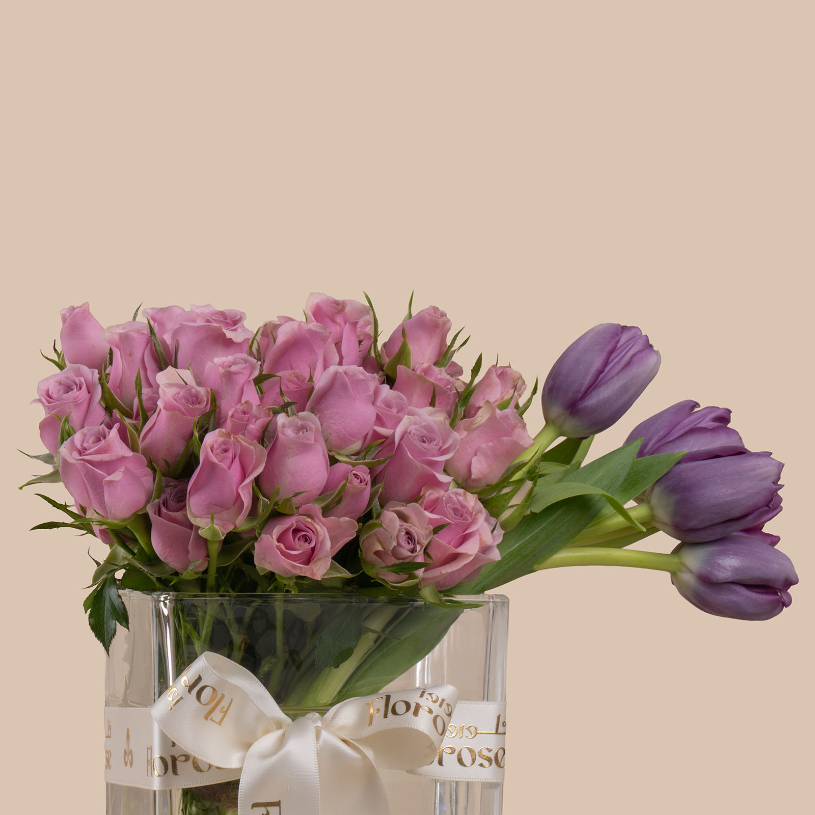 Purple Square Vase Purple Square Vase