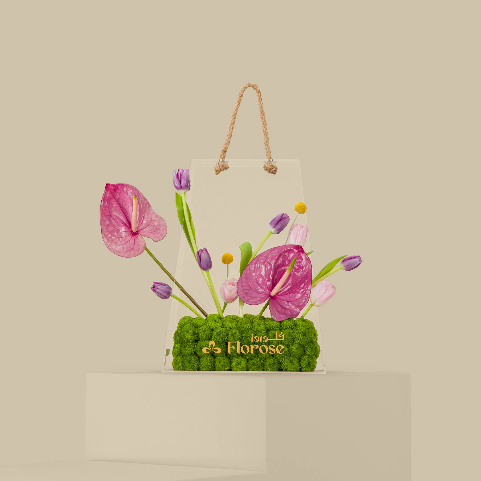 Acrylic Bag Gleam Bloom Acrylic Bag Gleam Bloom