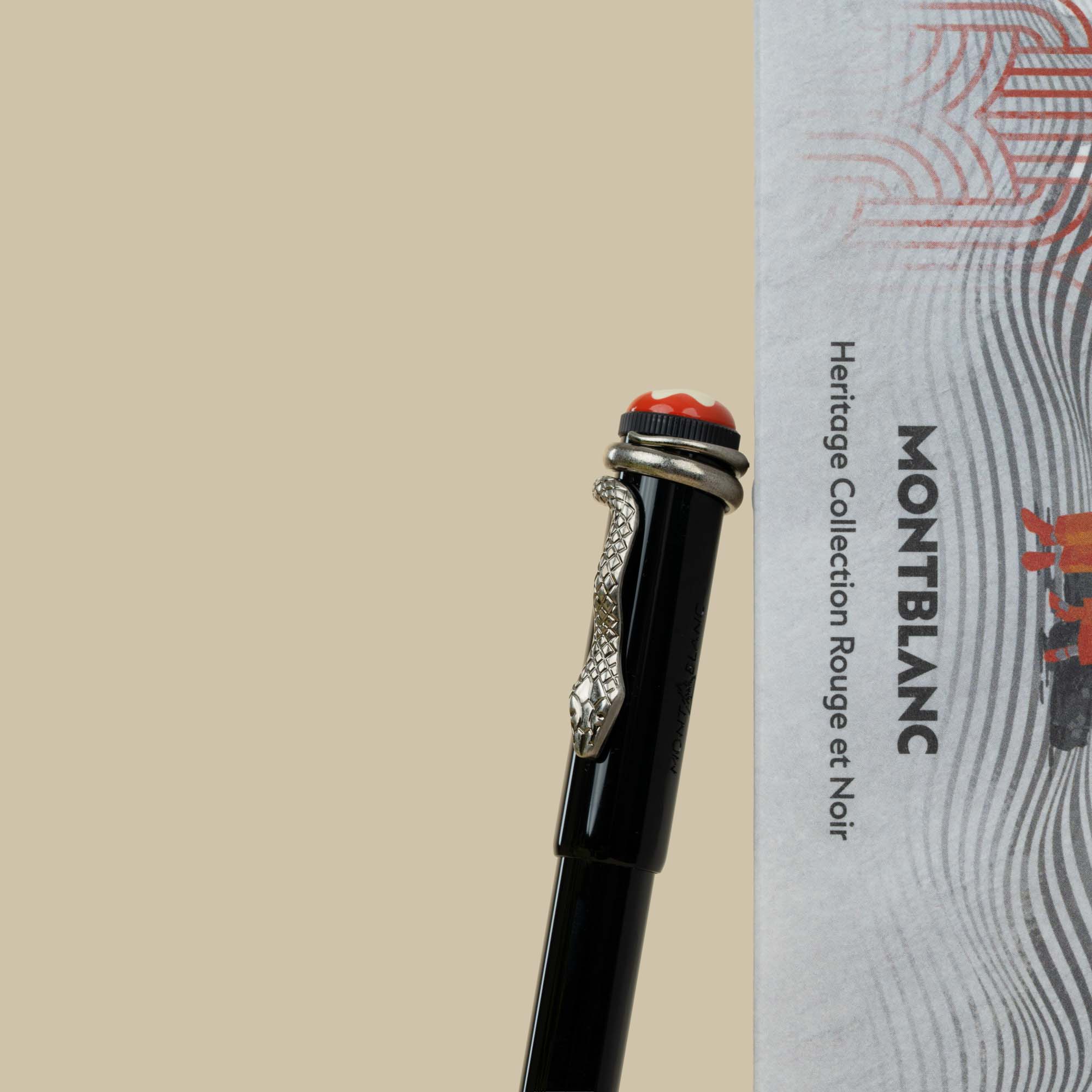 Montblanc | Heritage Rouge ET Noir Special Edition Ballpoint | Exquisite Vase Montblanc | Heritage Rouge ET Noir Special Edition Ballpoint | Exquisite Vase