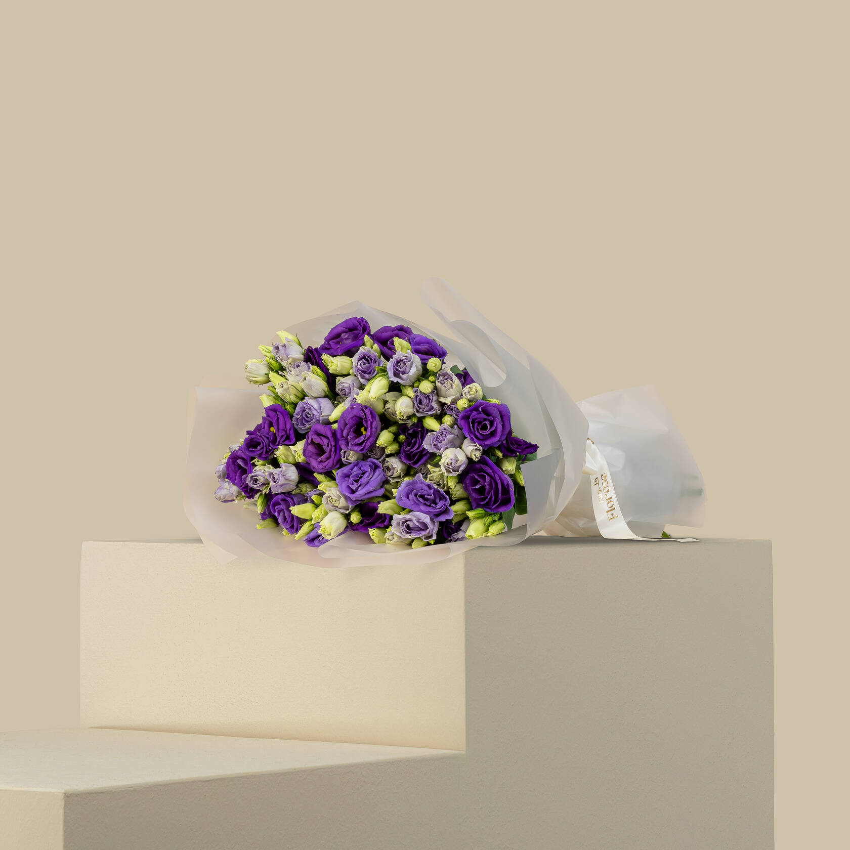 Blue Eustoma Bouquet Blue Eustoma Bouquet