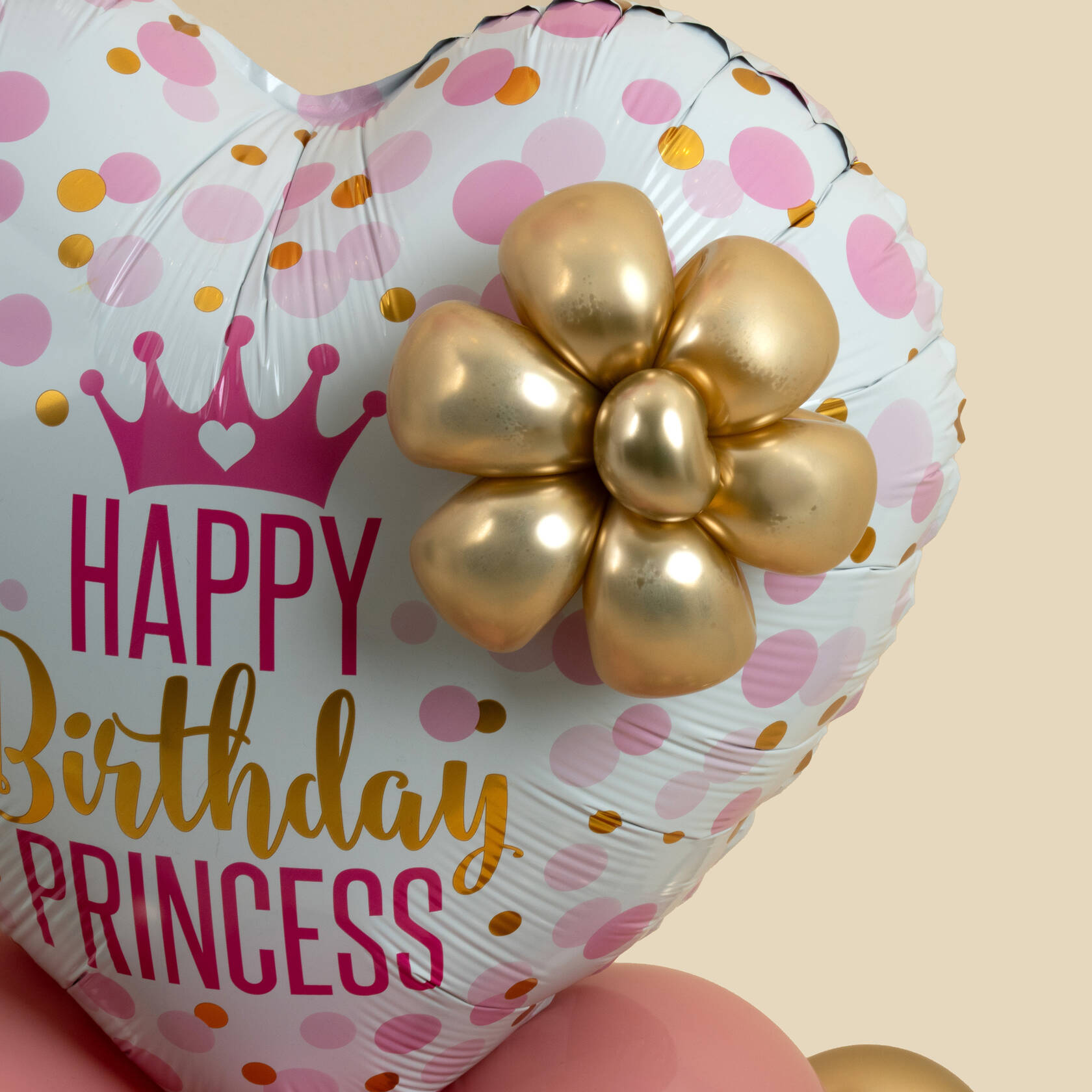 Happy Birthday Princess Balloons Set Happy Birthday Princess Balloons Set
