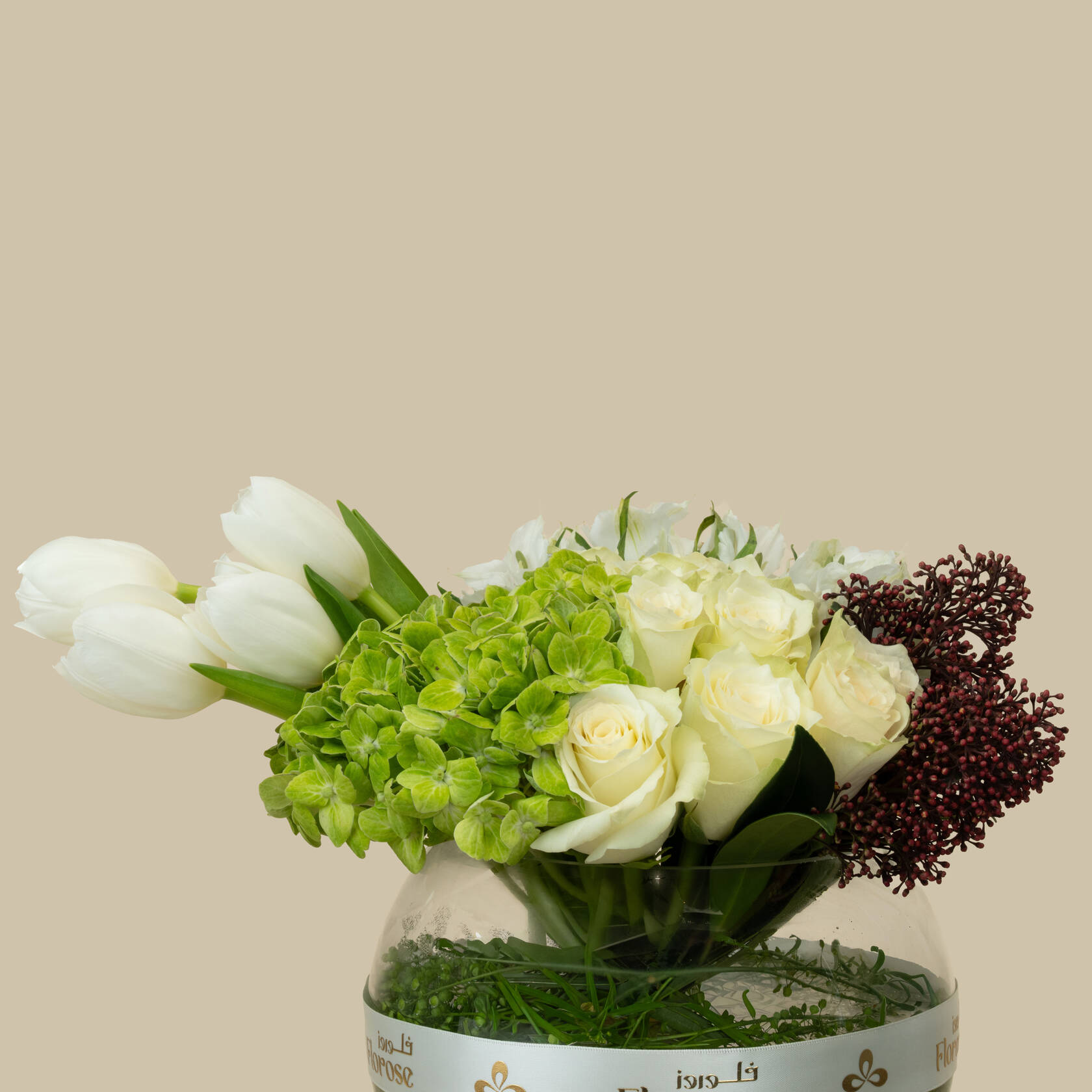 Ganache | Cinnamon Cake - Large | Lovely Vase Ganache | Cinnamon Cake - Large | Lovely Vase