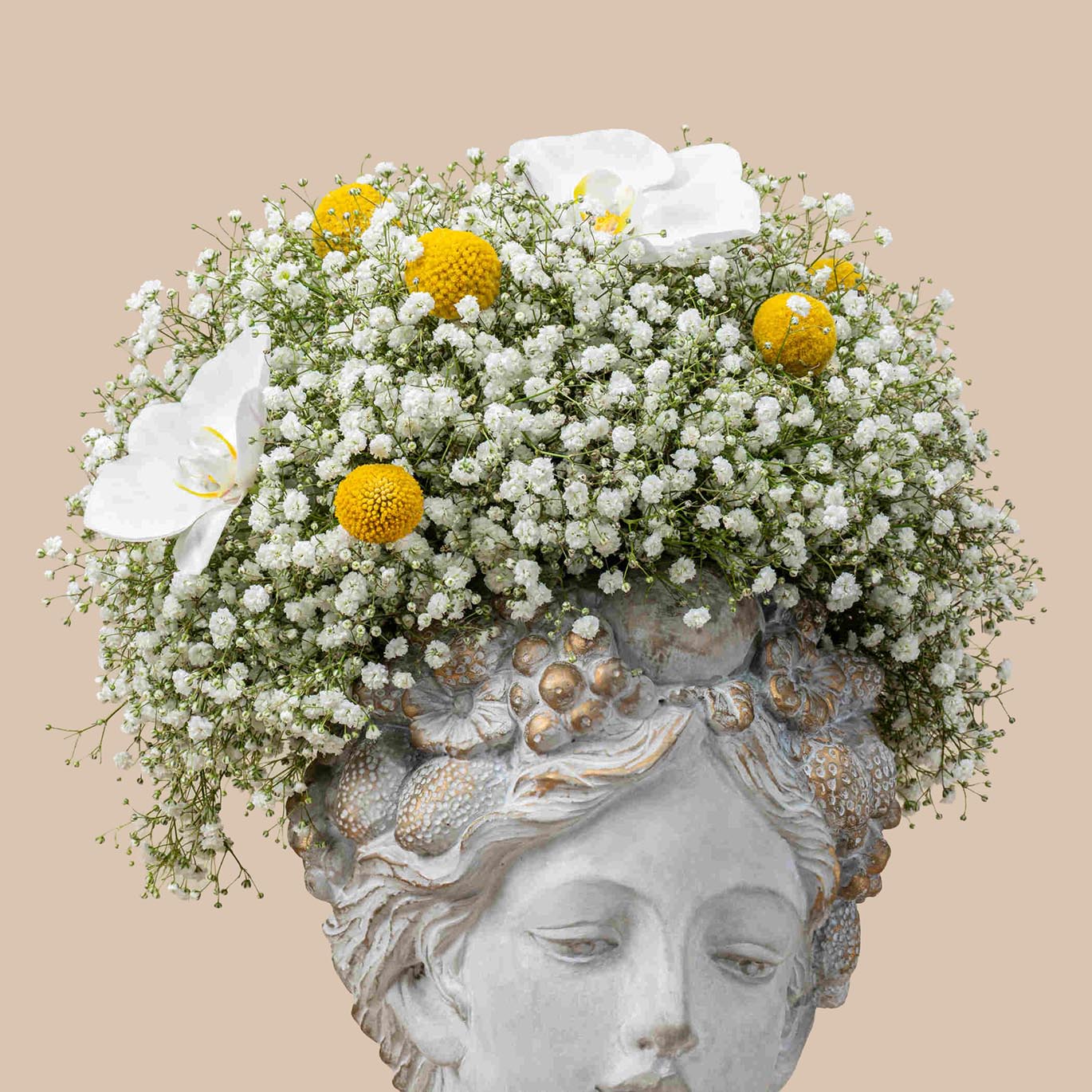 Gypsophilora Sculpture Vase Gypsophilora Sculpture Vase