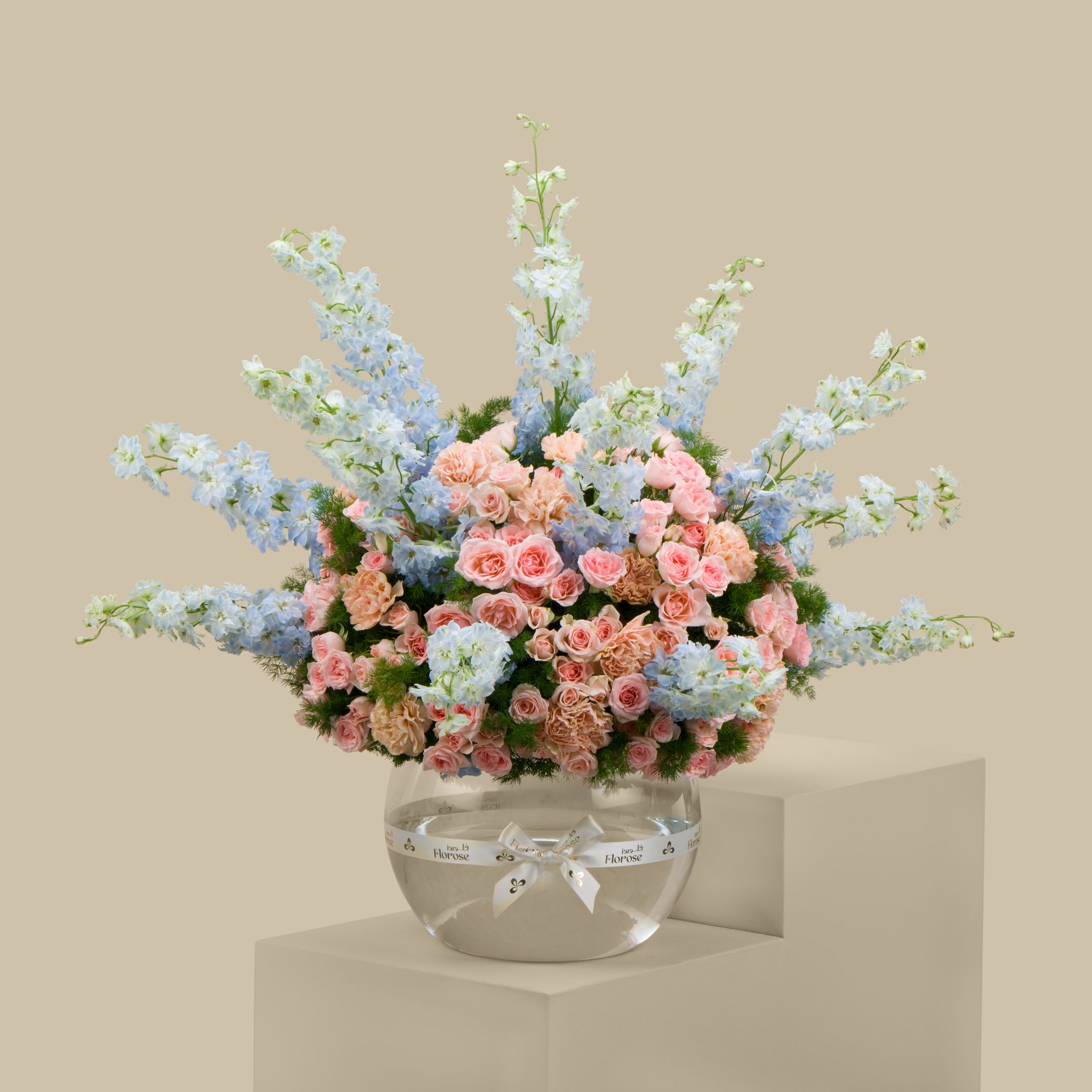 Pastel Delicacy Round Vase Pastel Delicacy Round Vase