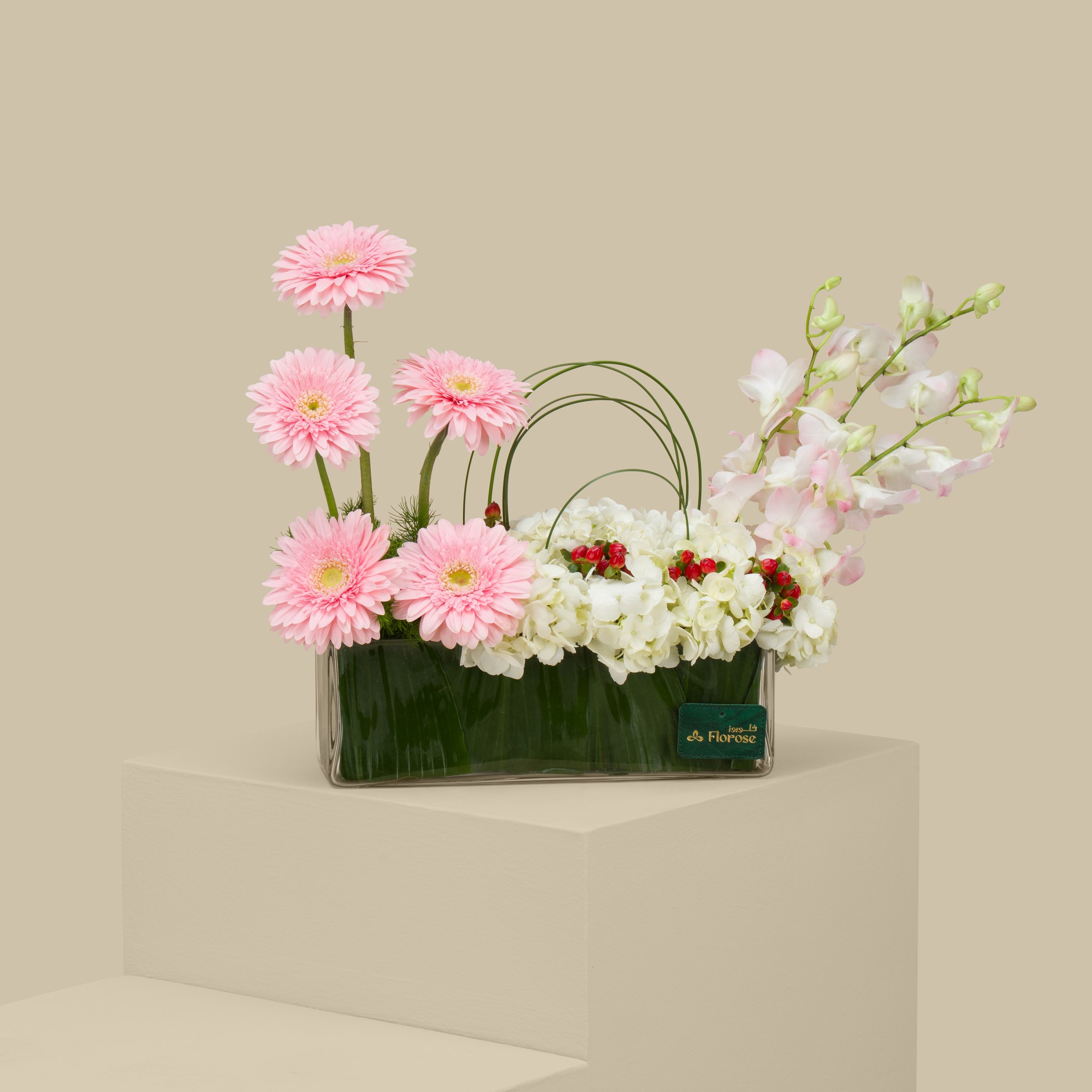 Blooming Grace Rec Vase Blooming Grace Rec Vase