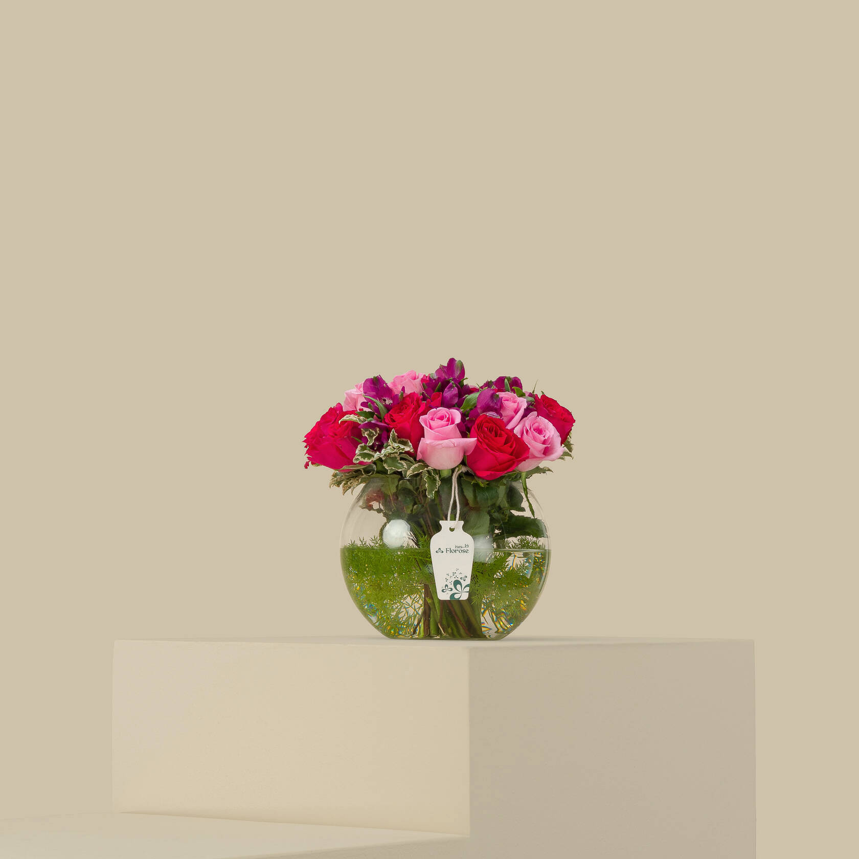 Whisper Of Hearts Round Vase Whisper Of Hearts Round Vase