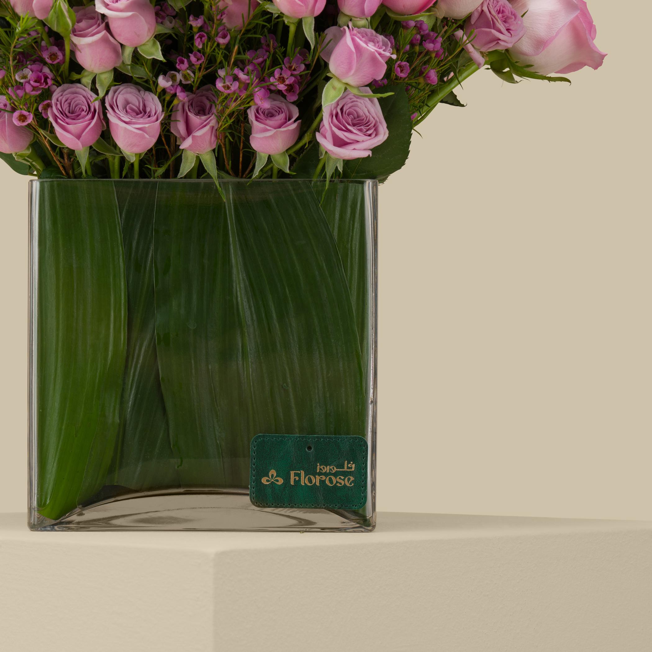 Enchanting Grace Square Vase Enchanting Grace Square Vase