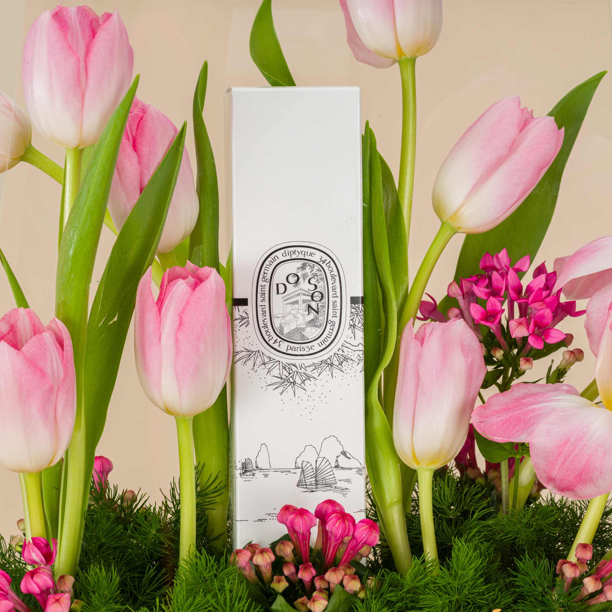Diptyque Do Son Body Mist | Pink Joy Acrylic Bag Diptyque Do Son Body Mist | Pink Joy Acrylic Bag