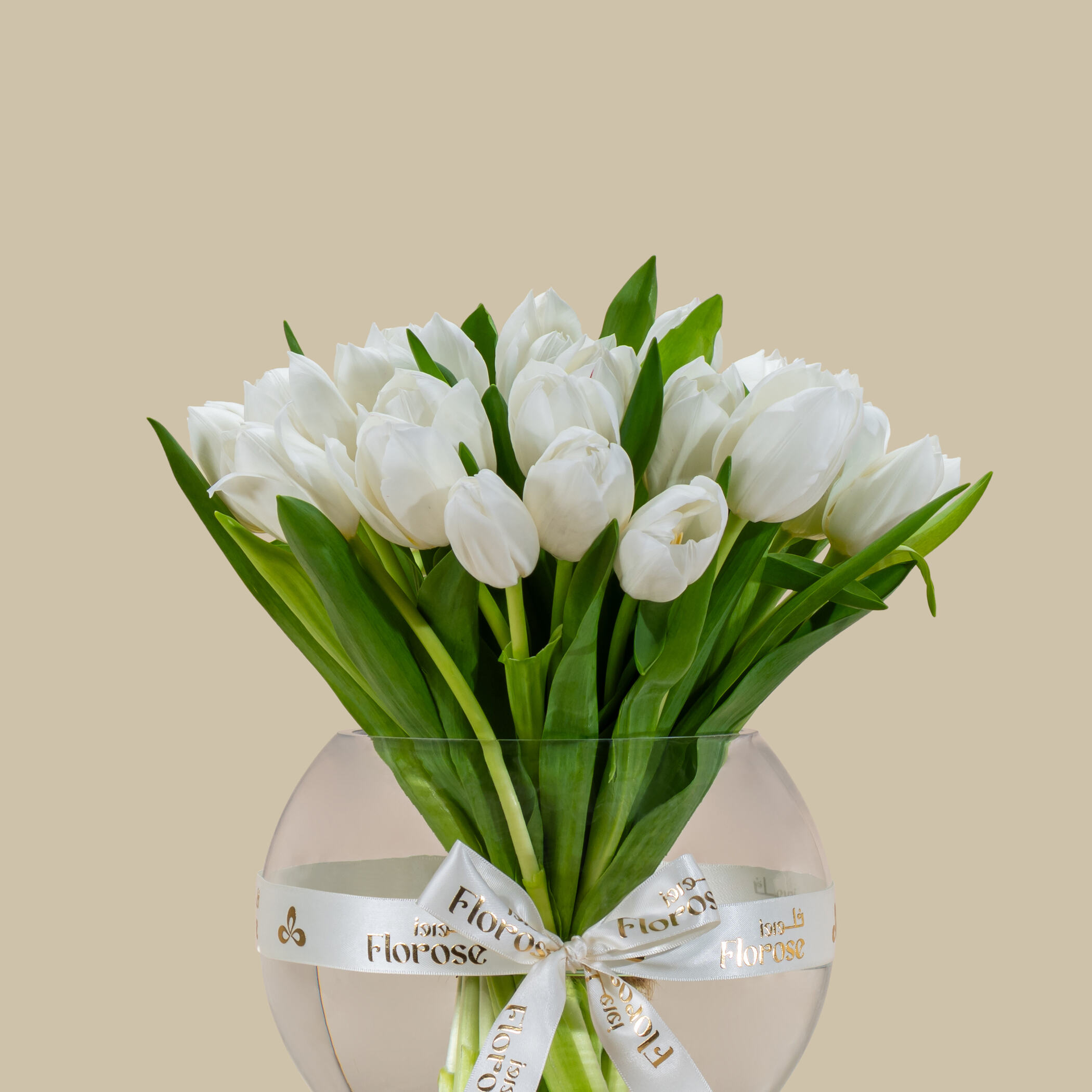 White Tulip Vase White Tulip Vase